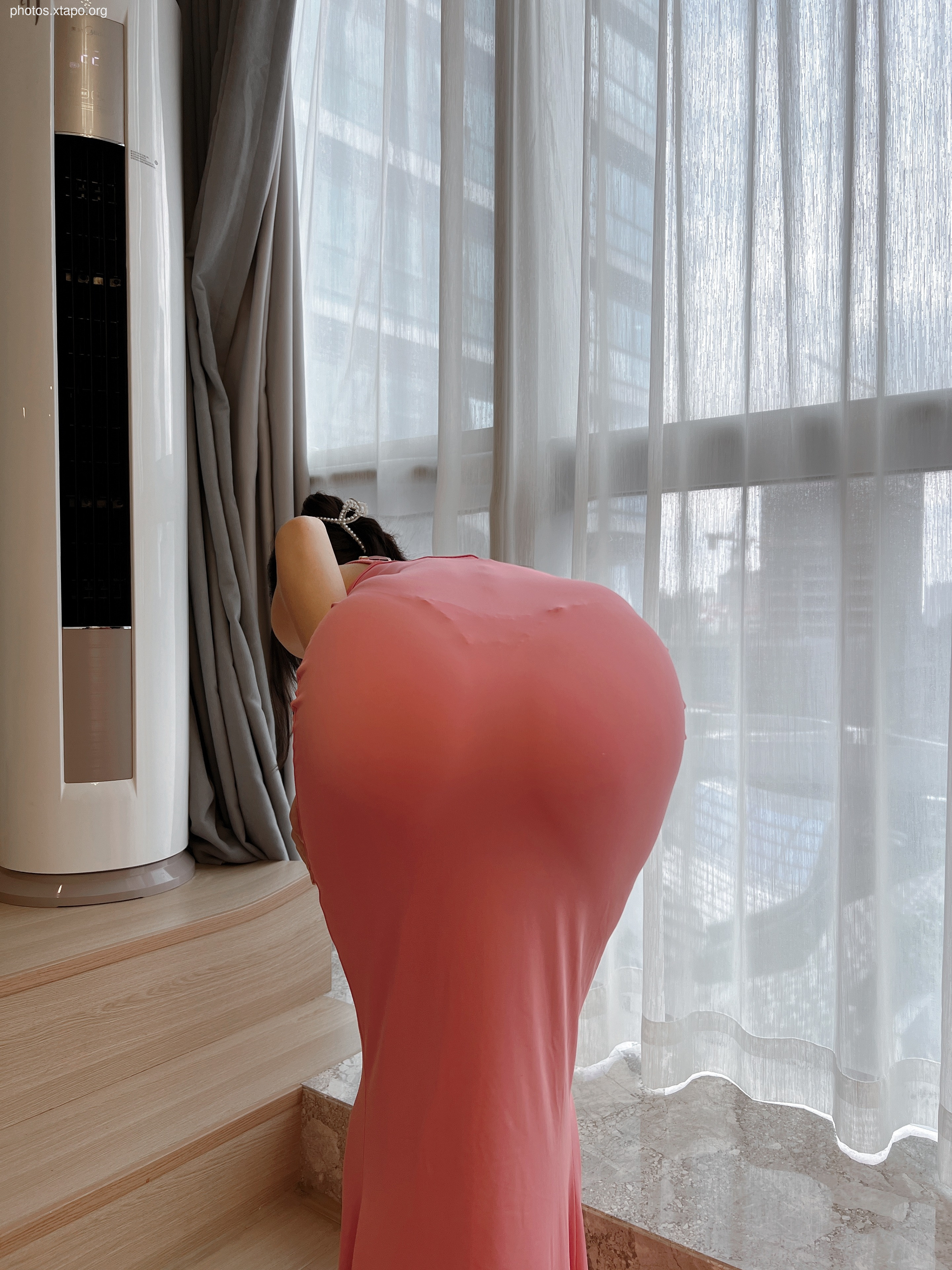 Domestic cat bathroom pink bump wife 1V39P-420M