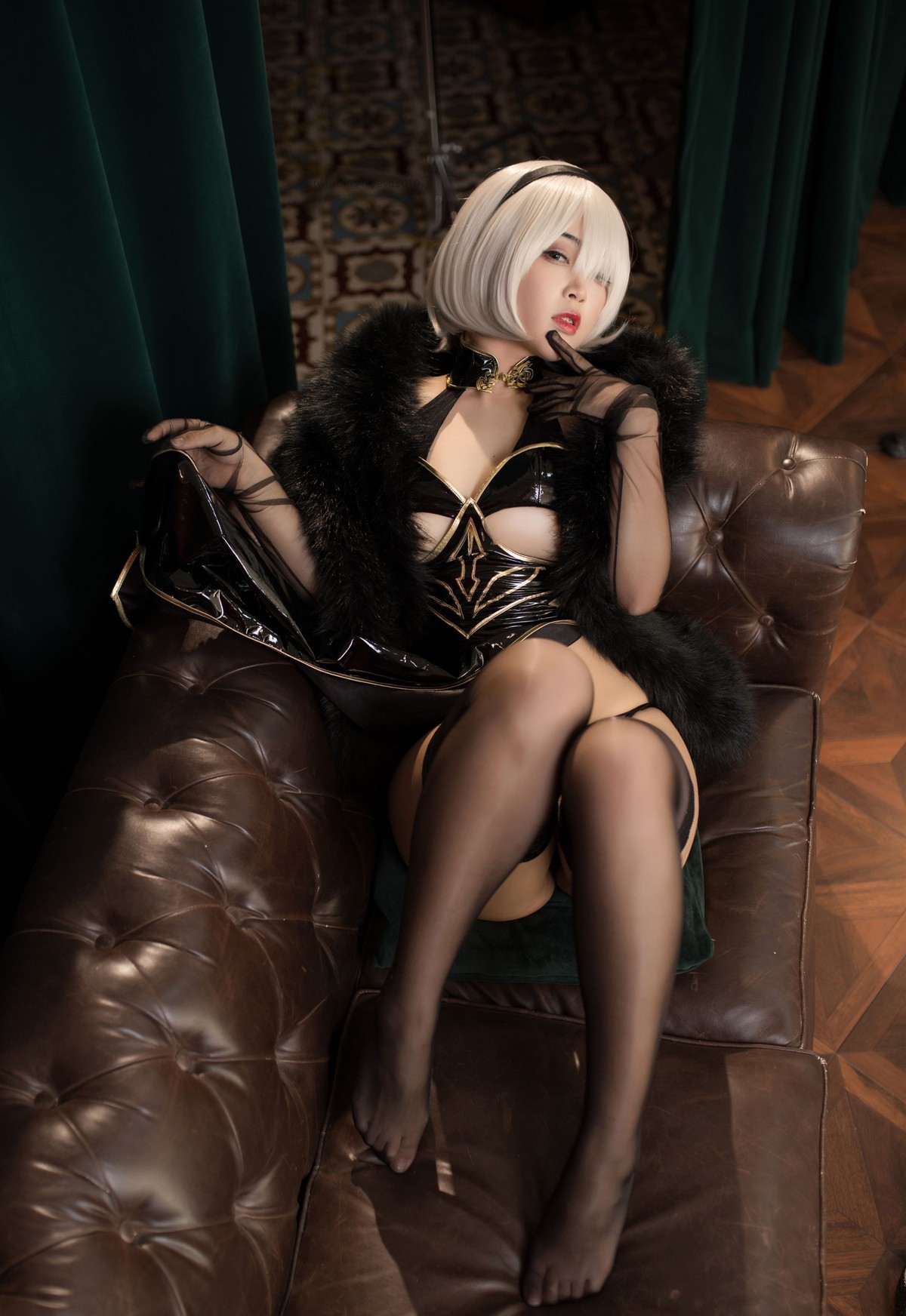 Cute little sister Cosplay Bai Ye Nightingale x2B