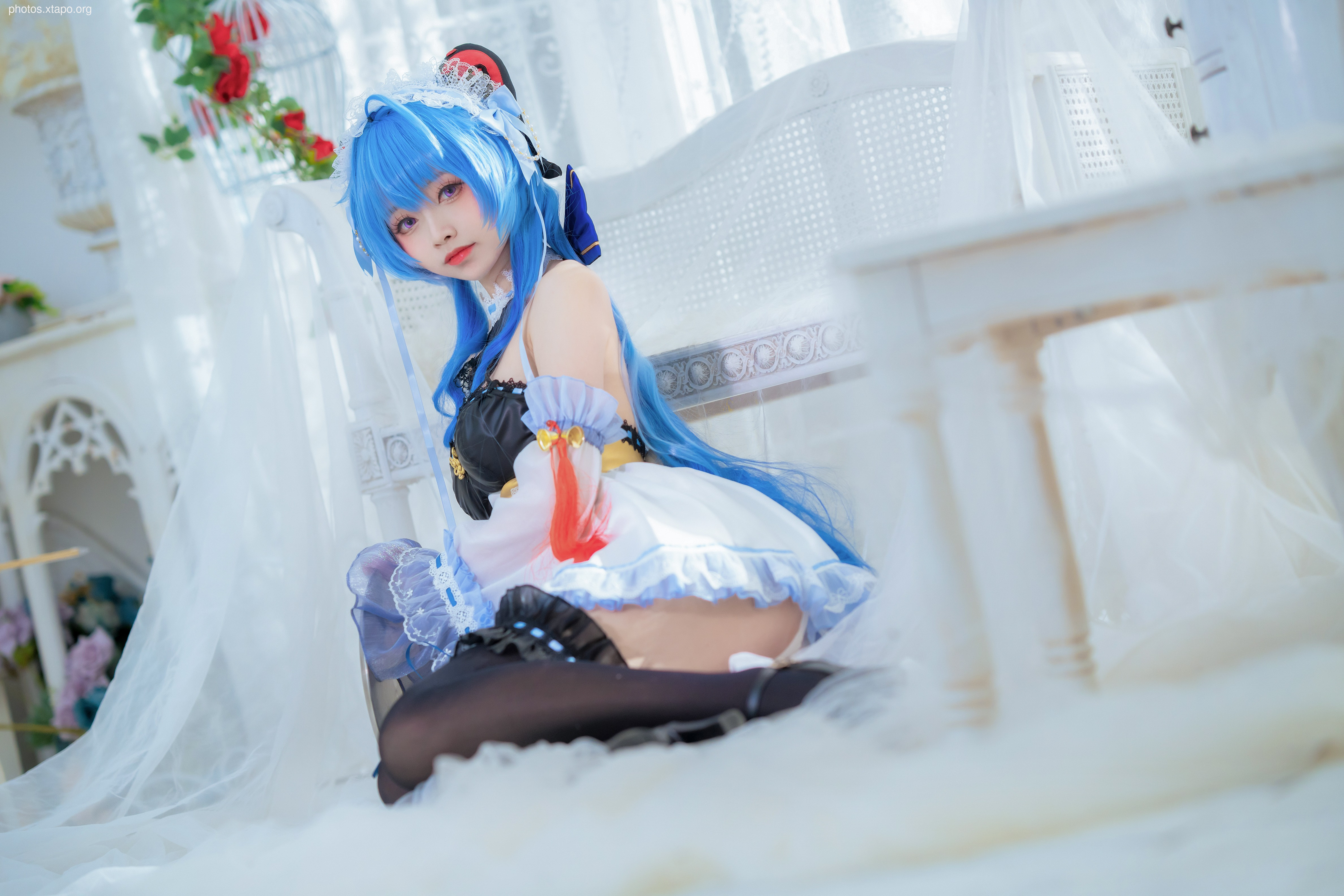 Large roll small roll Ganyu maid 20P-160MB