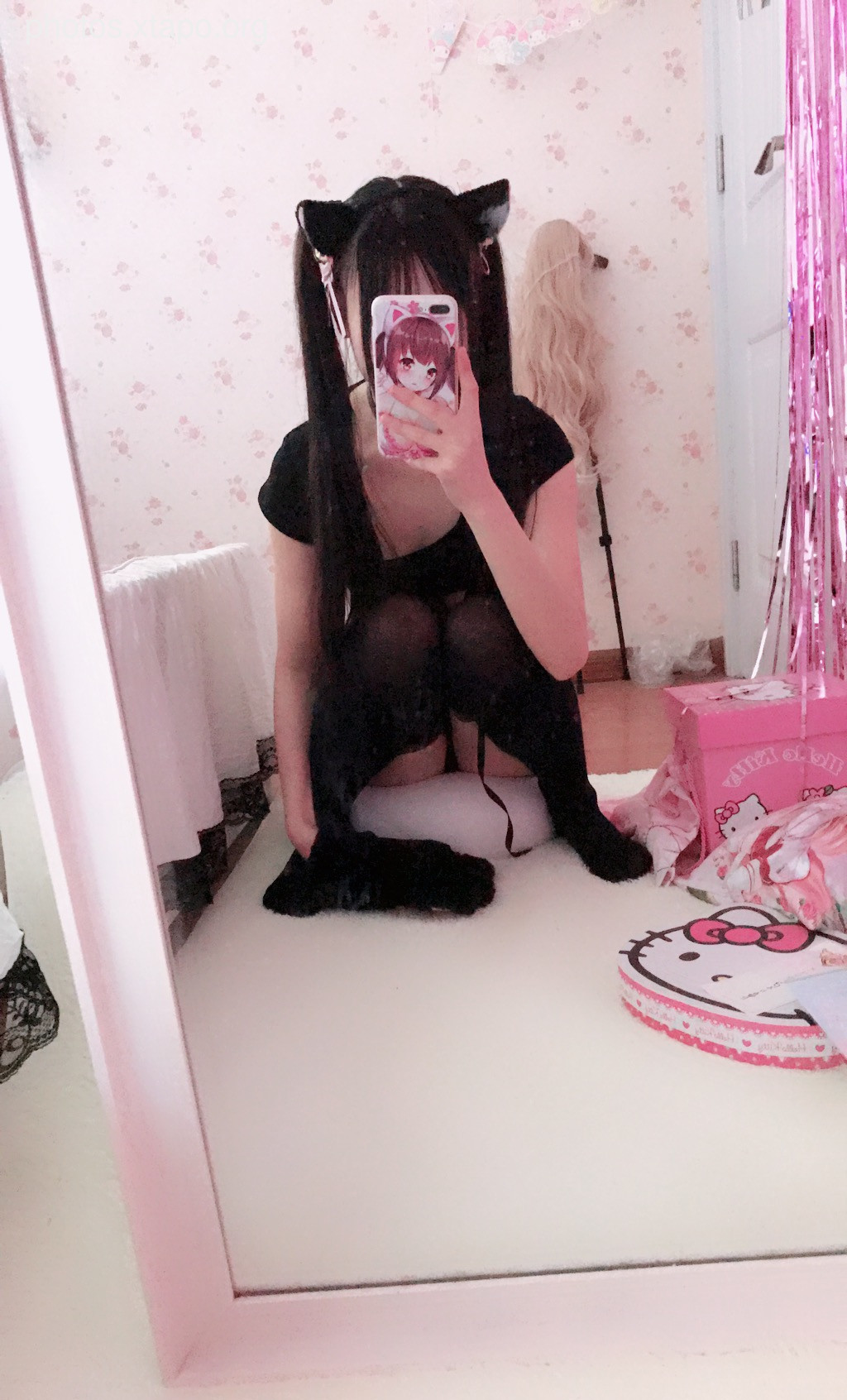 Double Ponytail Girls Saigao -2022 Spring Festival Special -Black Milk Milk