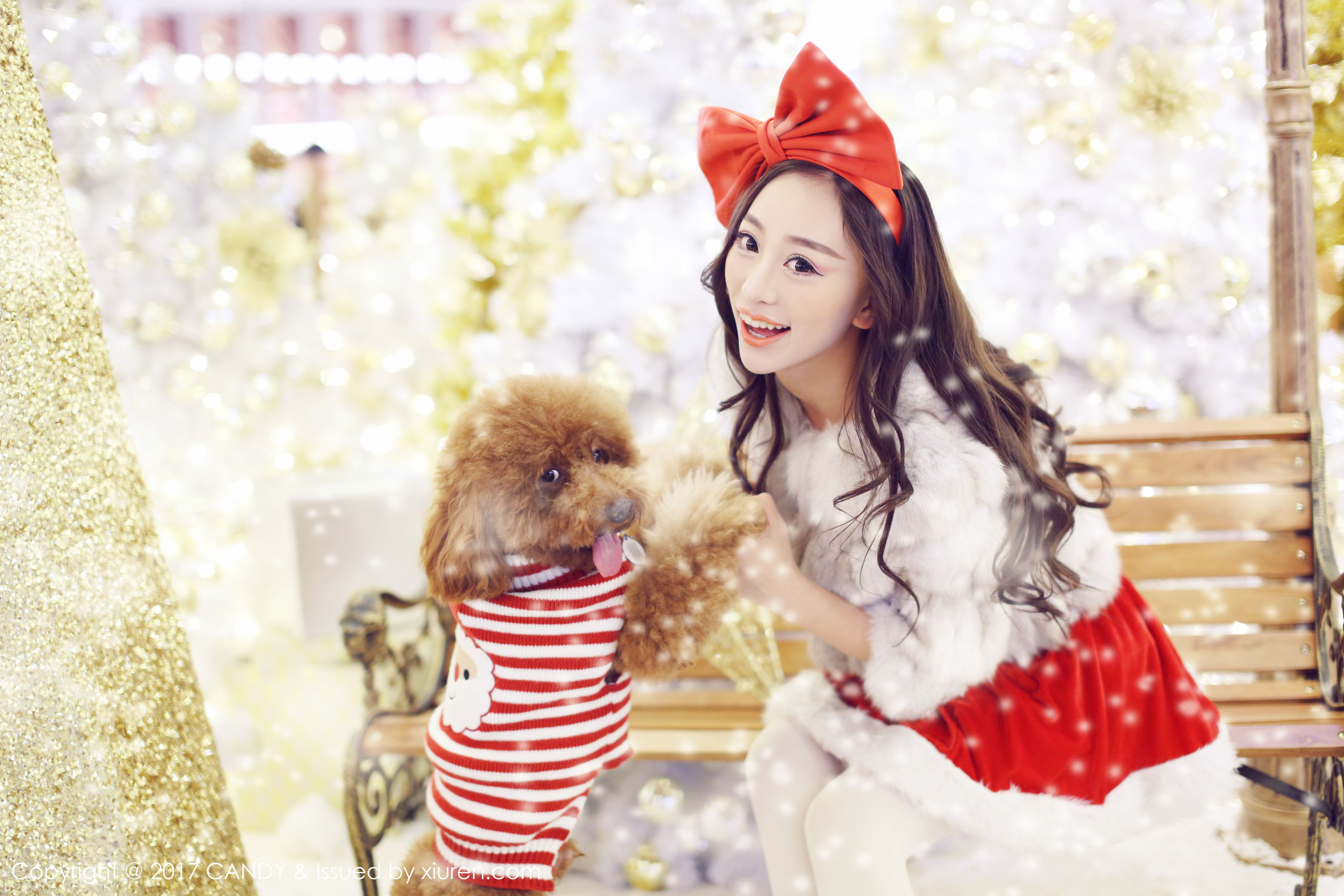 Meng Qiqi/Prince's Princess/Unknown Christmas Gift Net Red Pavilion Candy Vol.047