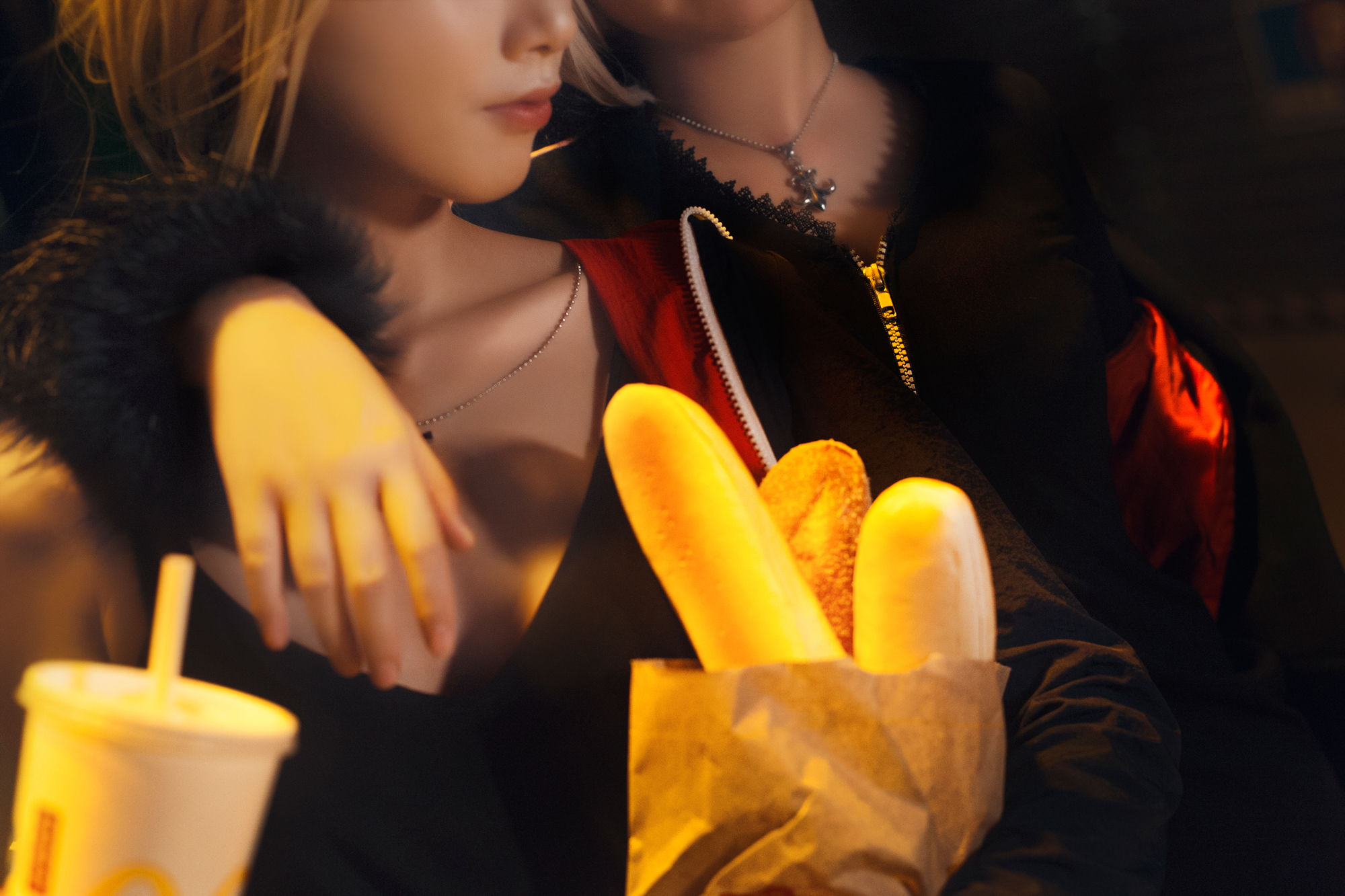 Net Red Coser Photo Half half & amp; Sophie Sophia -Black Zhen 2