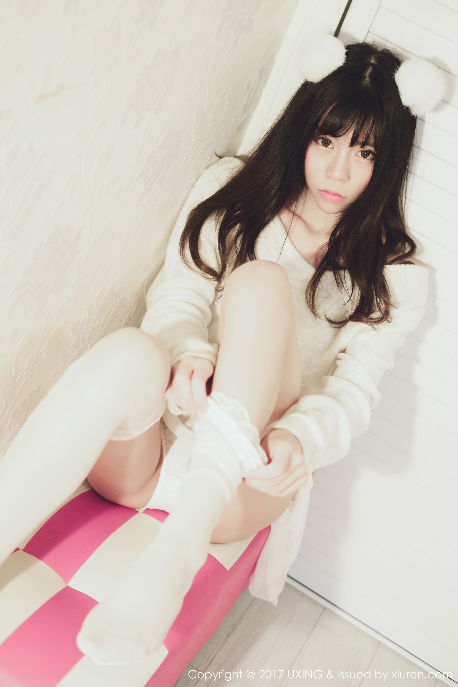 Model YO Sauce Student ClothingLace Dress 优 x x VOL.048