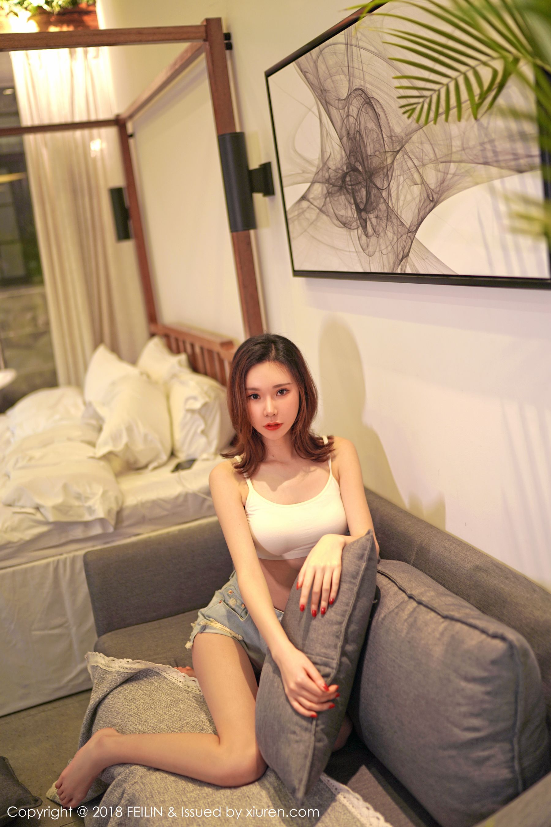 Meng Kiki Irene Private Art Photography 囡 Feilin vol.133