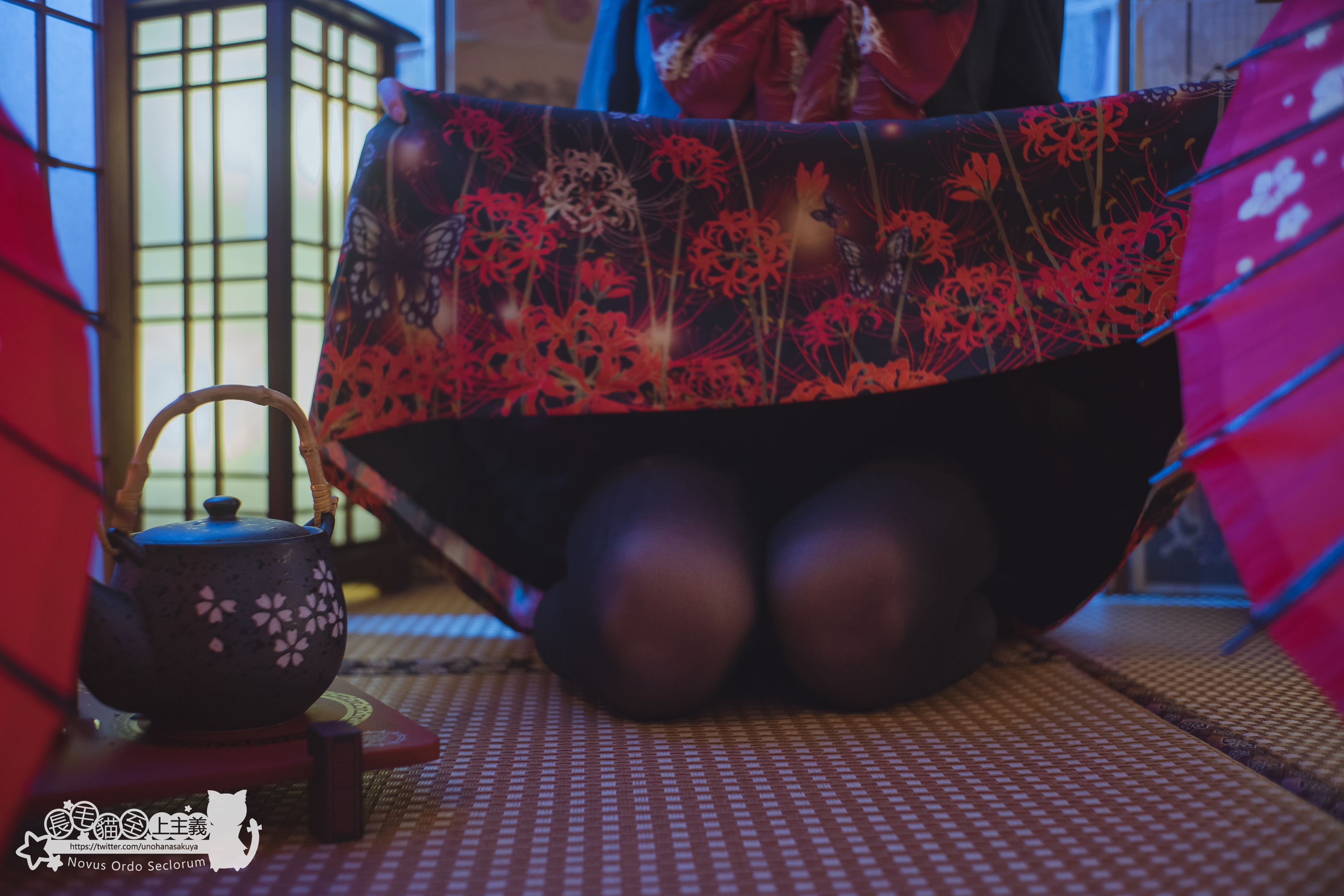 Welfare COS Waiser Kagiki Rin Rin Rin Josei -On the night when cluster amaryllis blooms