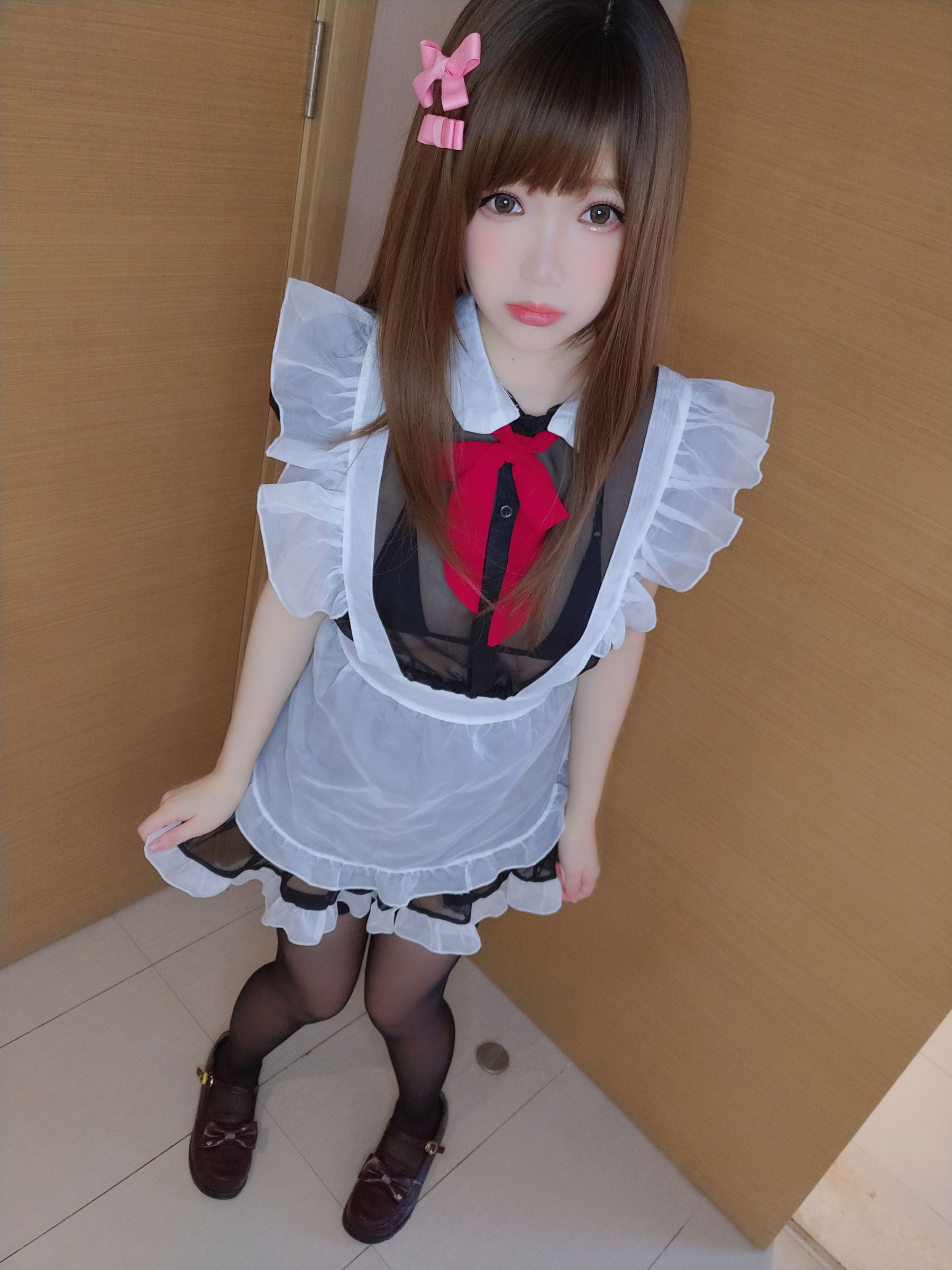 Net Red Coser Photo Anime blogger Xueqing Astra -Bathroom Maid