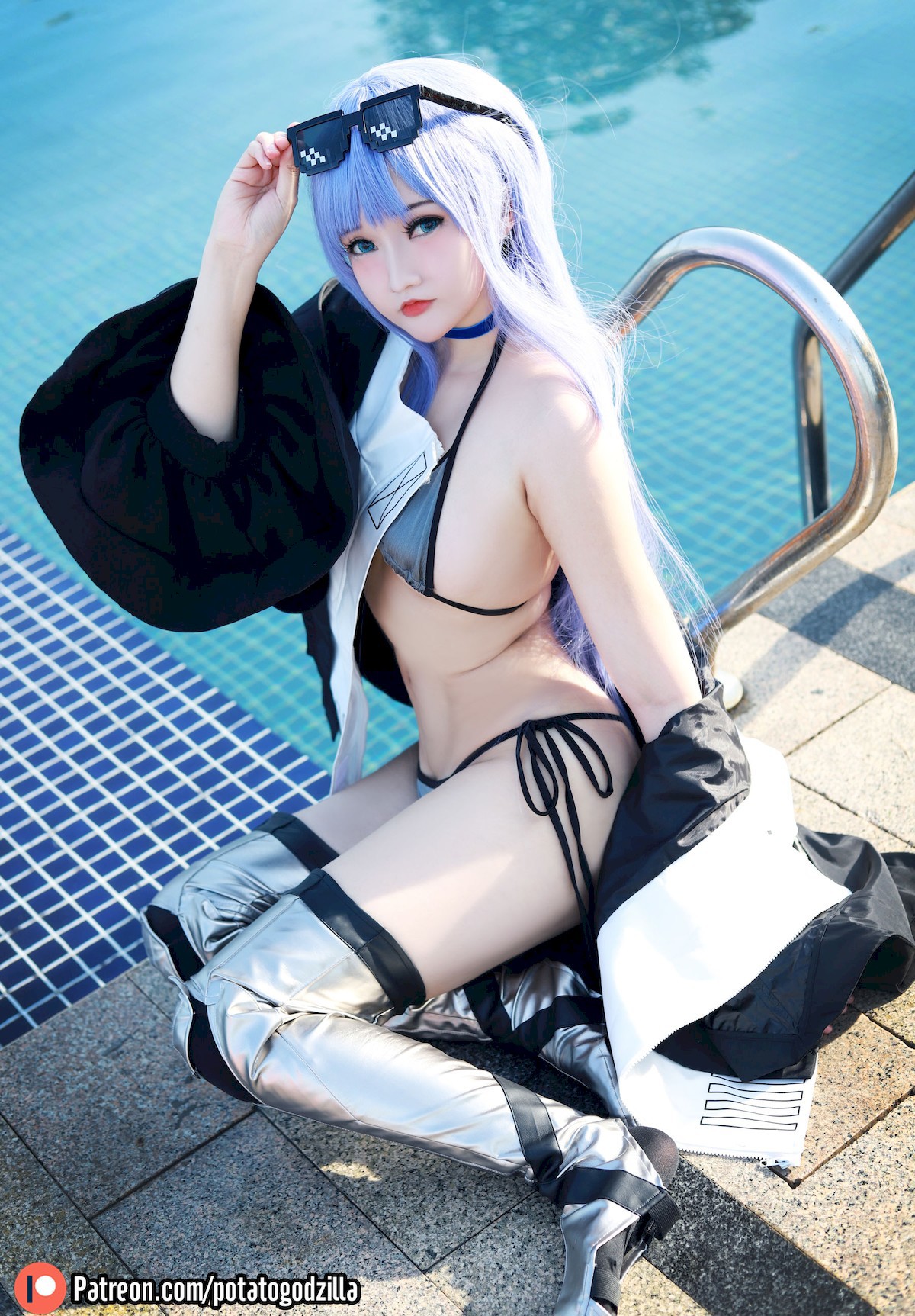 Potato Godzilla Cosplay Swimsuit Melt Lilith