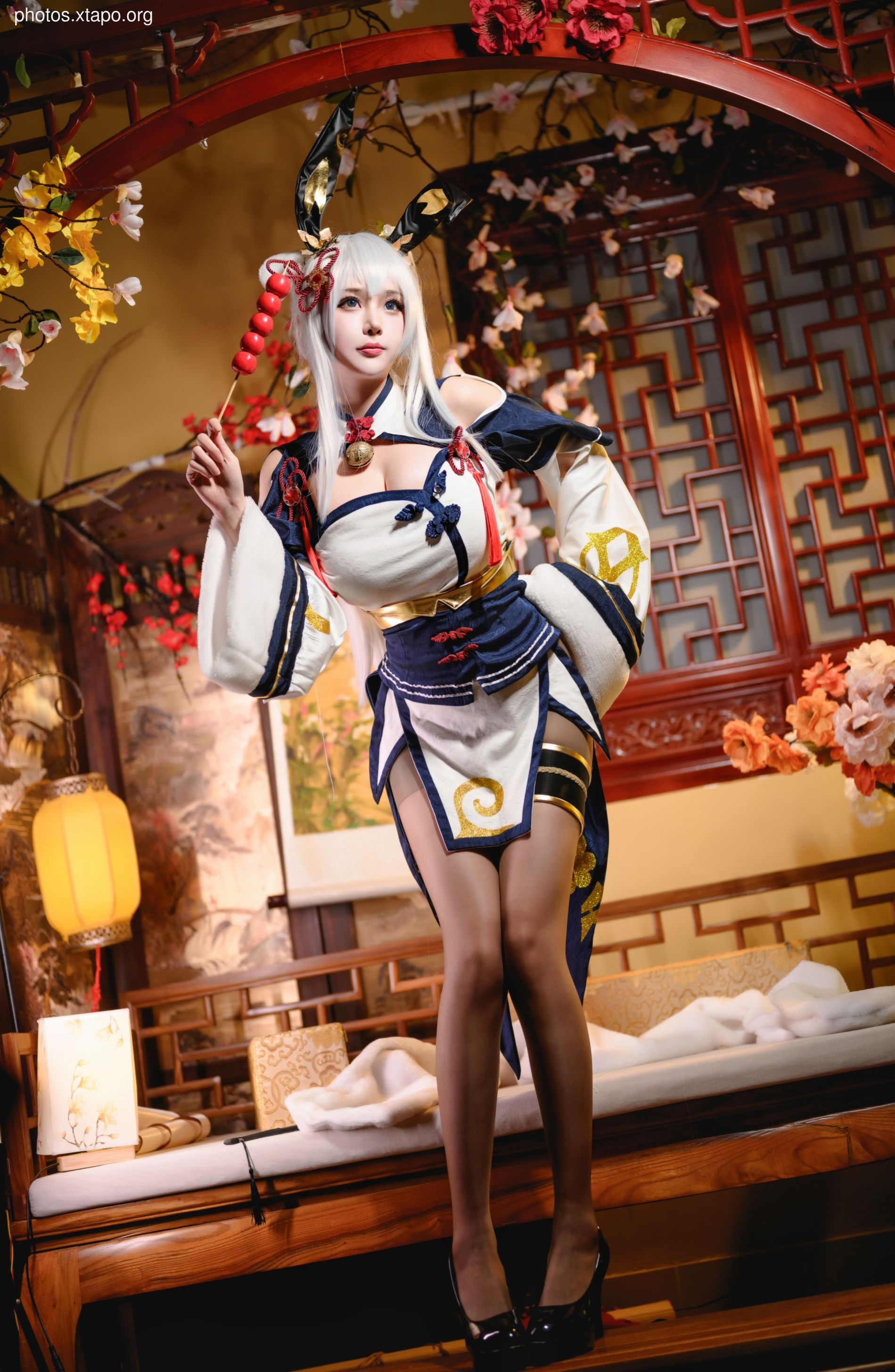 Gezi sauce cheongsam rabbit 21P-315MB