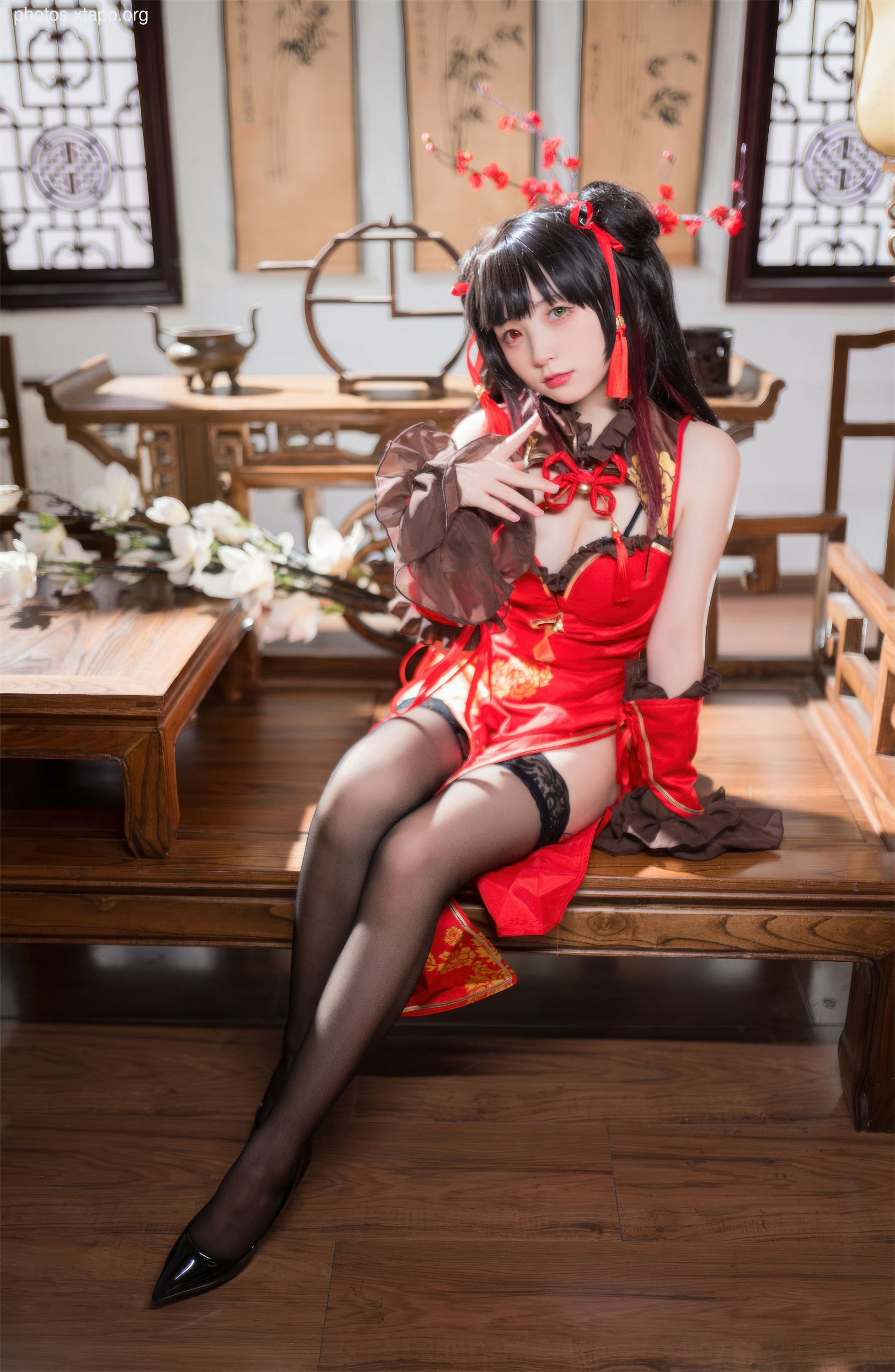 Flower Bell Tokisaki Kurumi Cheongsam 66P