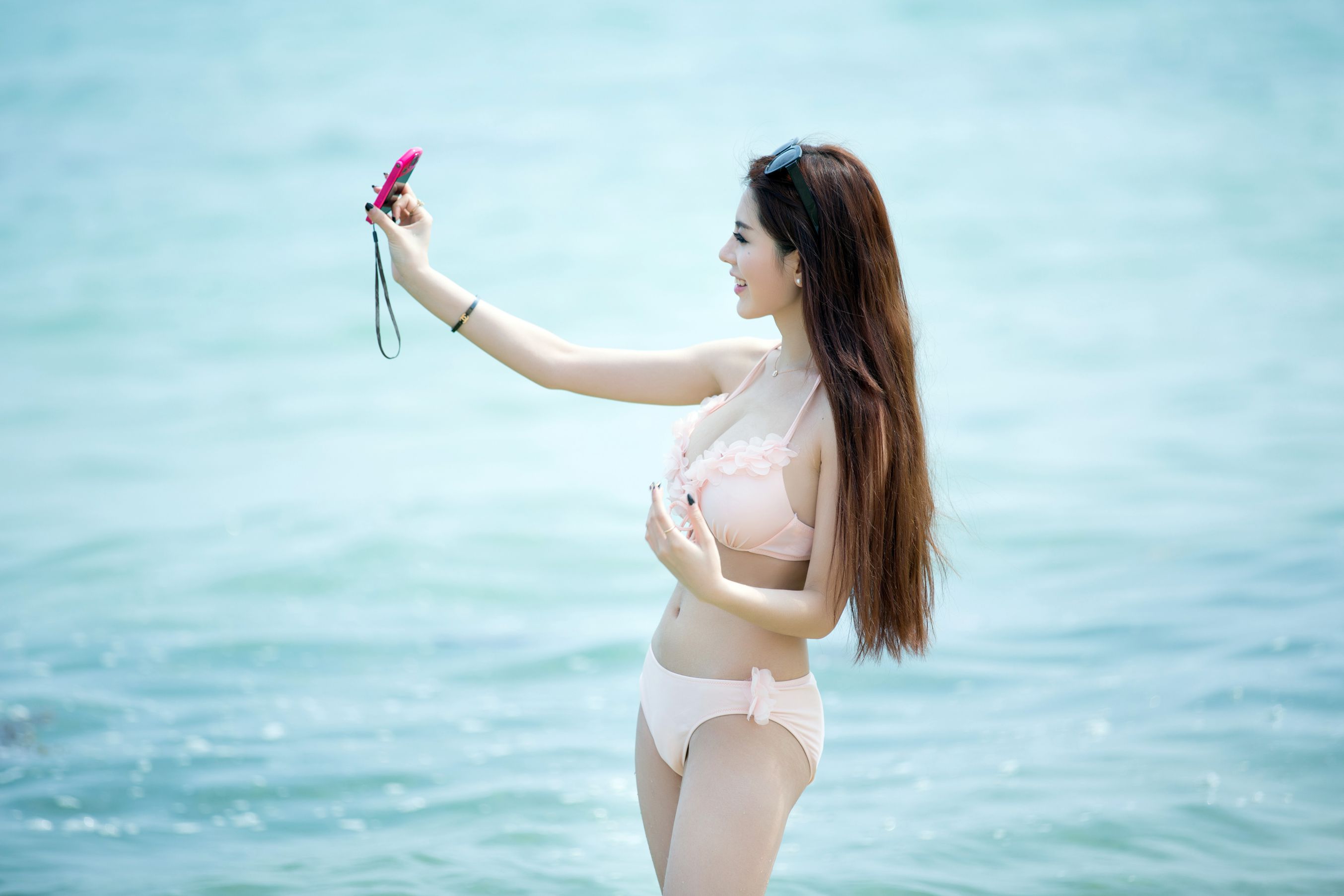 Zhao Weiyi Sanya Sea Beach Bikini Push Girl TUIGIRL No.070