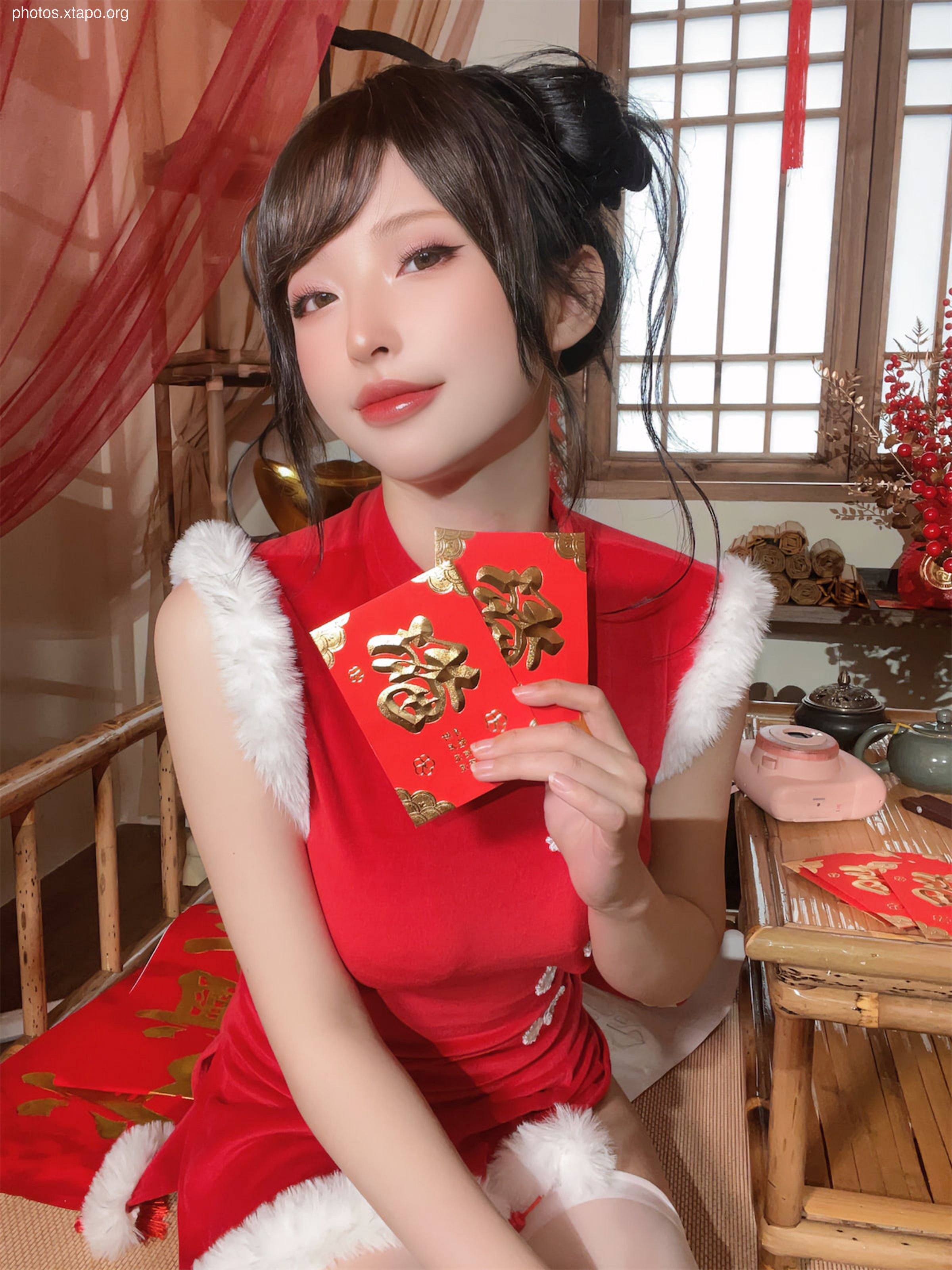 Shimizuya 2023 New Year Cheongsam 77P-770MB