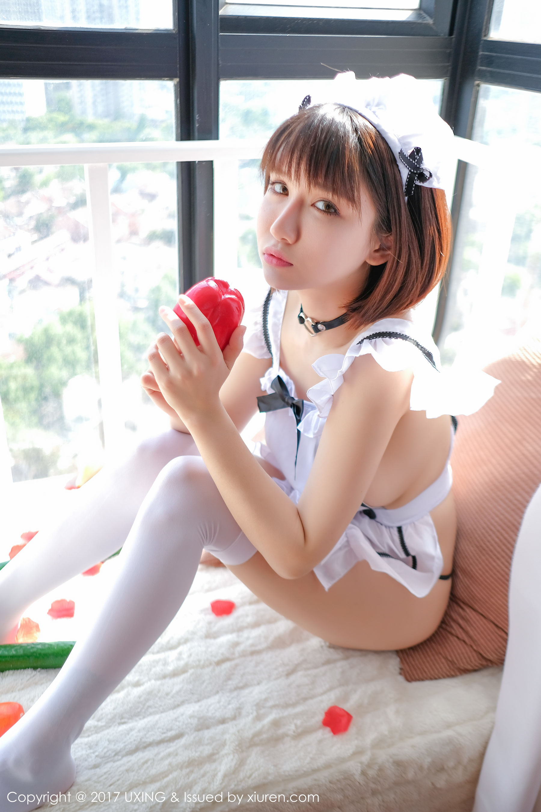 K8 Ao Jiao Meng Meng vivian Maid ClothingCucumber Theme Nic -Star Hall UXing Vol.058