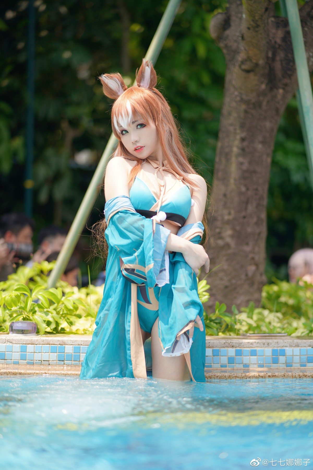 Qiqi Nanazi Cosplay Xina Bar ​​​Swimsuit Ver