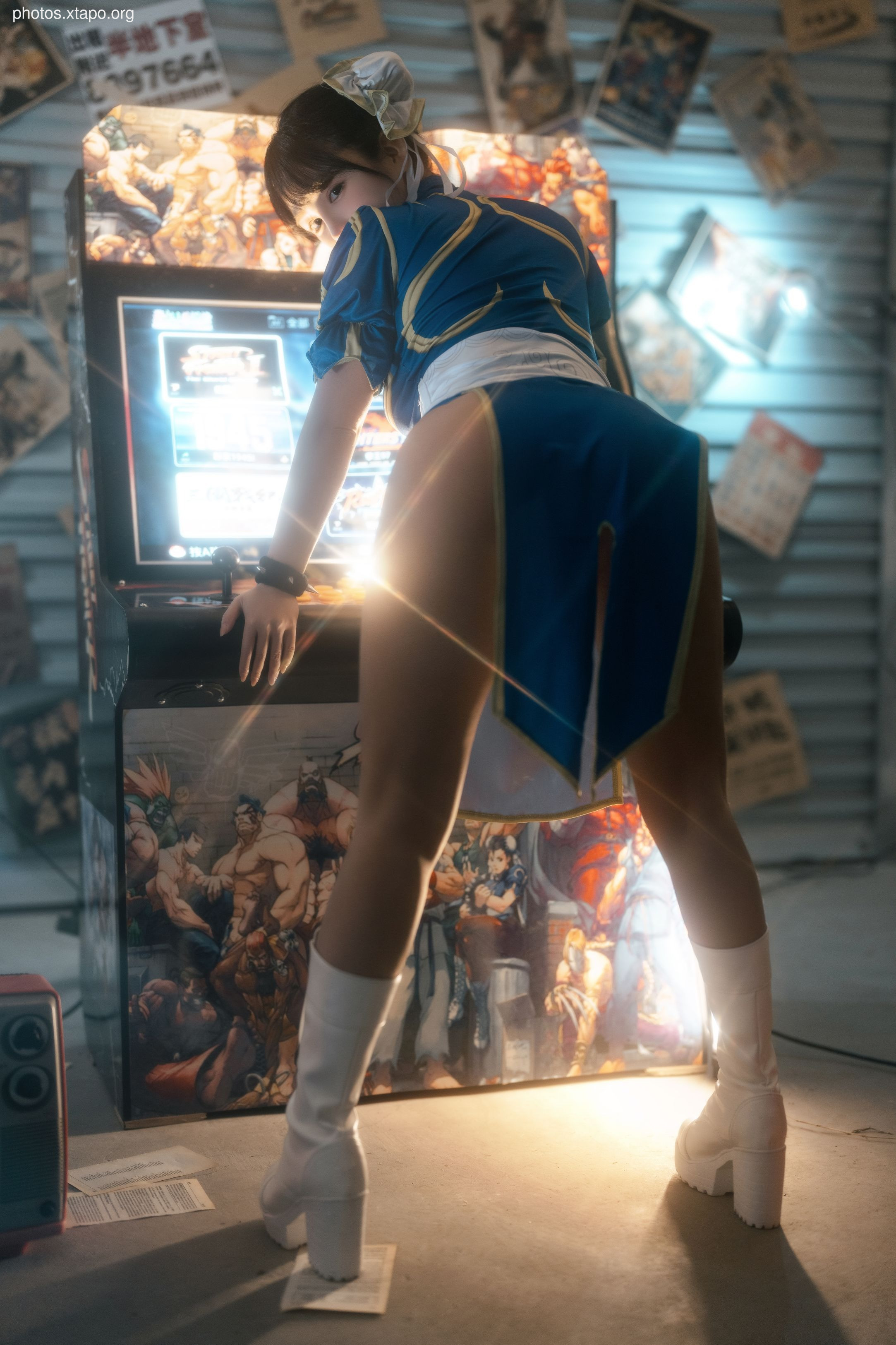 Sakurai Nene Video Game Chunli