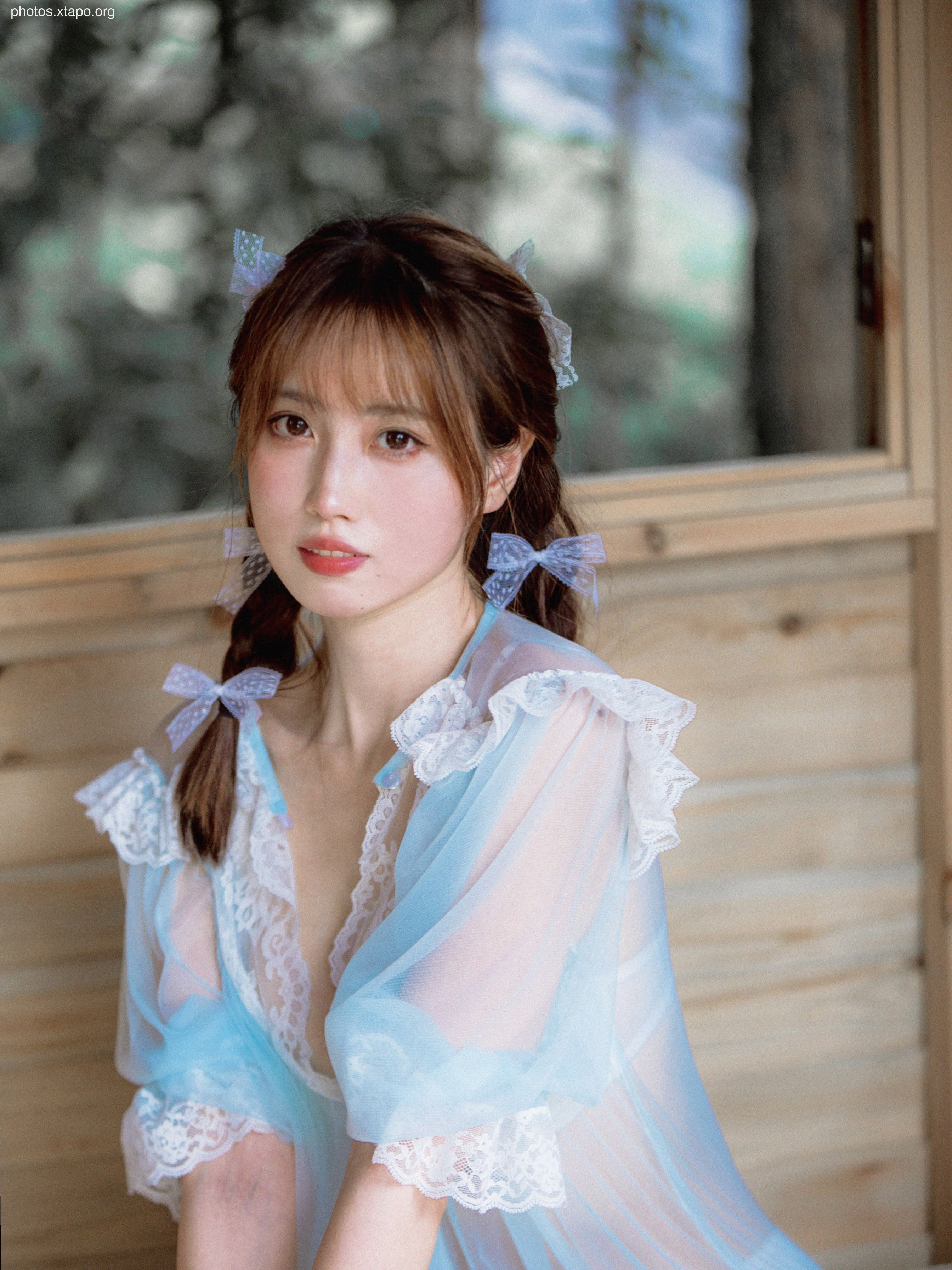 NO.022 Blue gauze 40p-596MB