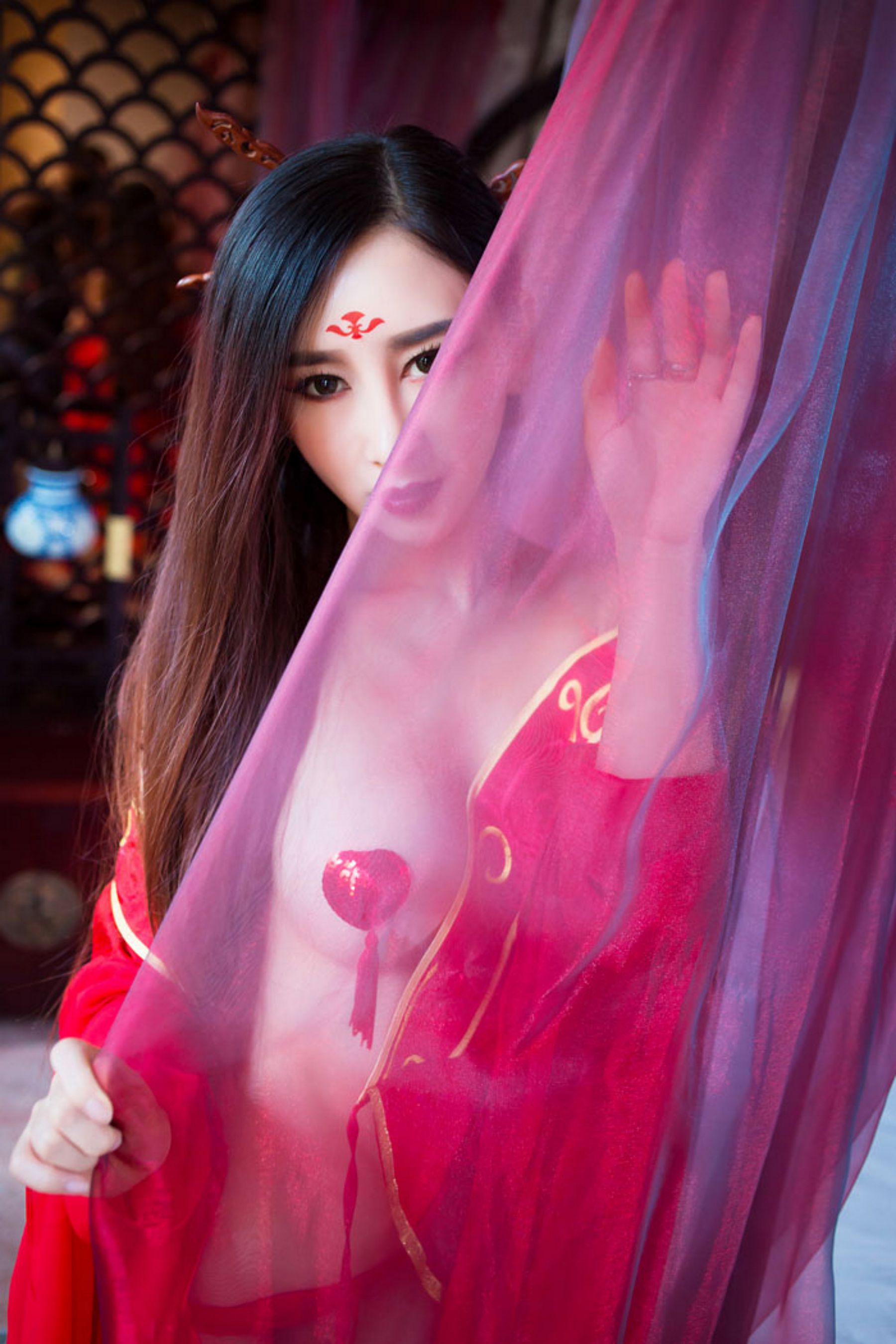 Zou Jingjing Flower Thousand Bone? Magic cos Xiuren Xiuren No.382