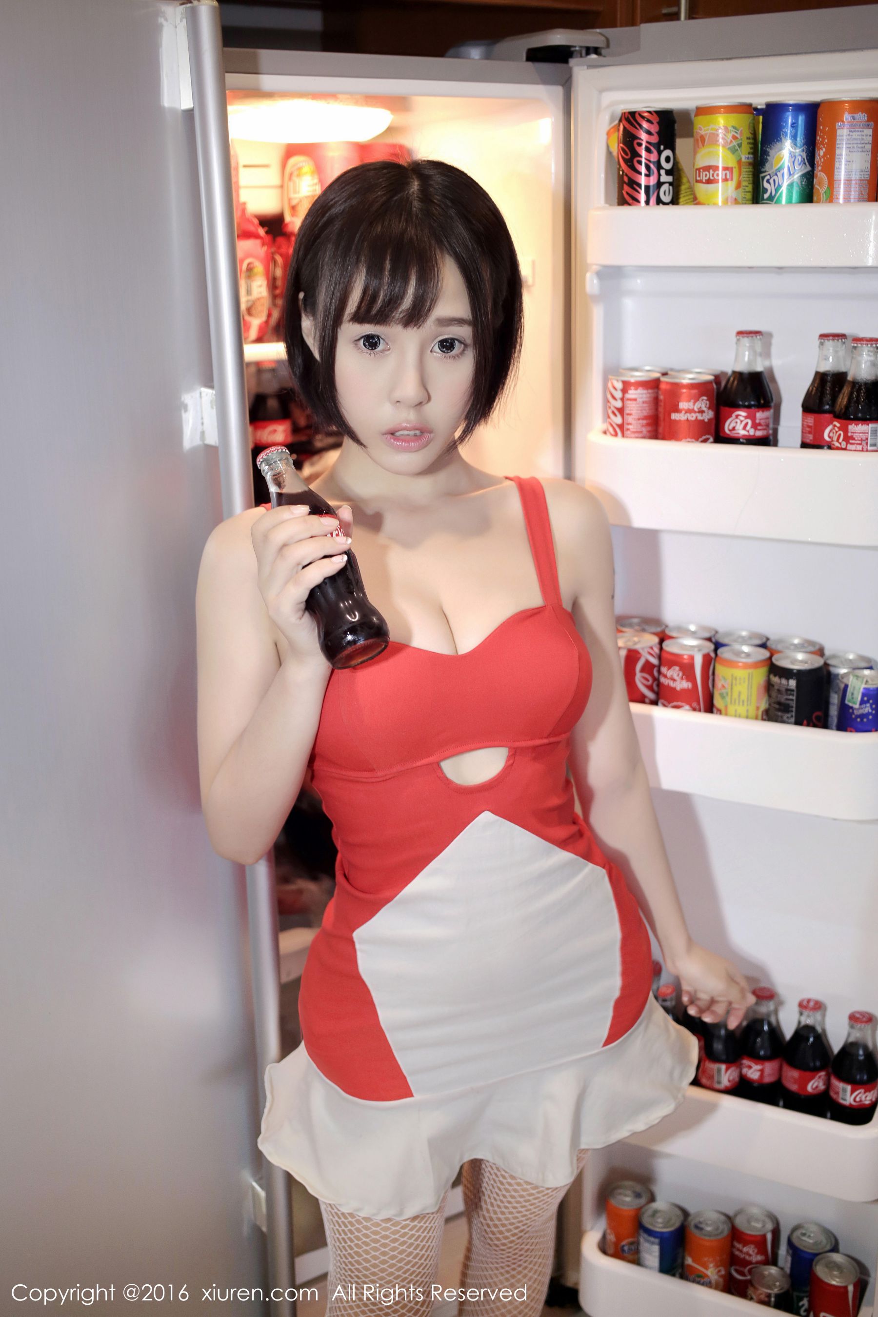 Evelyn Elli Little Red Skirt Xiuren Xiiren No.665