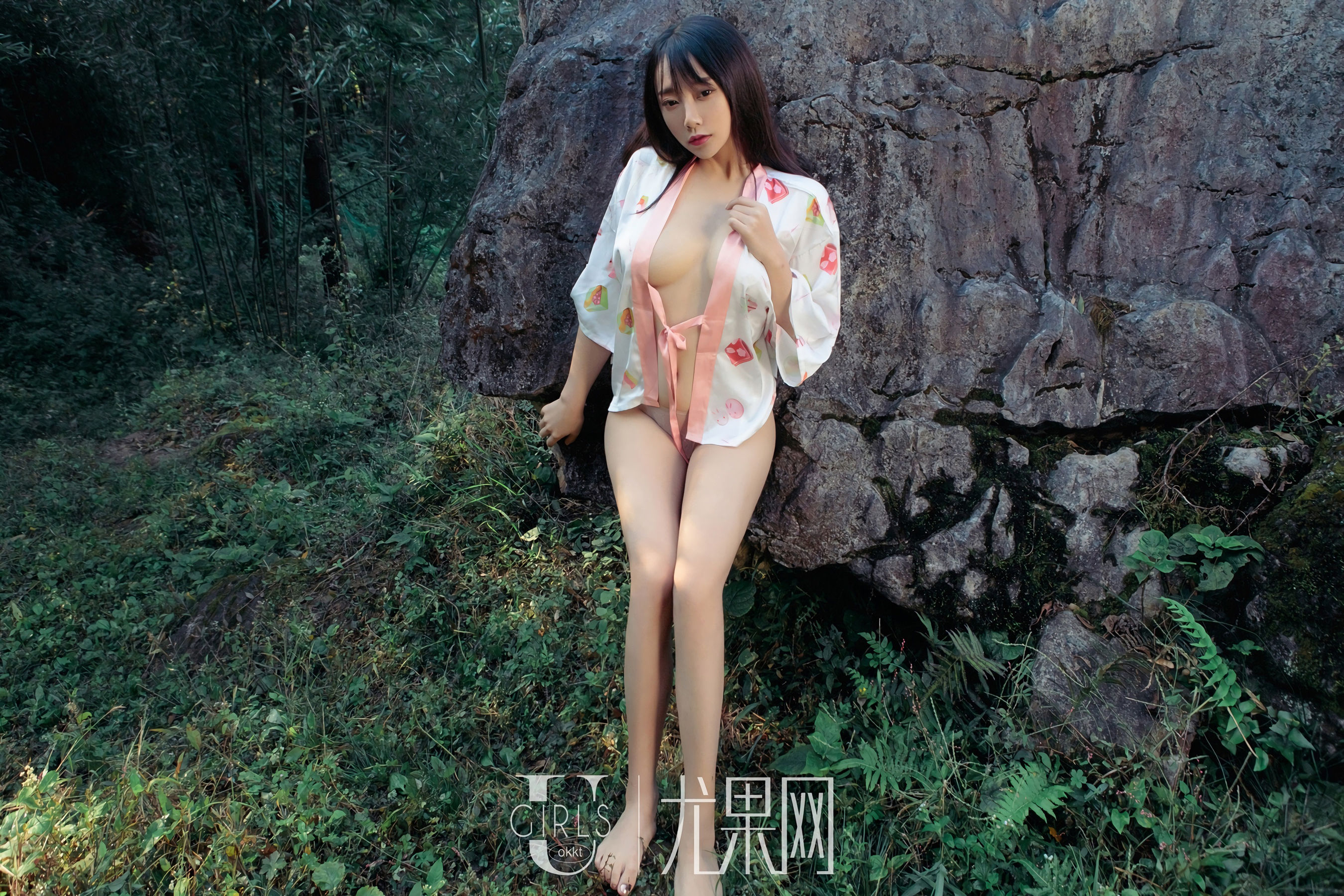 He Jiaying's Elf in the Mountains Youguo Ugirls U318