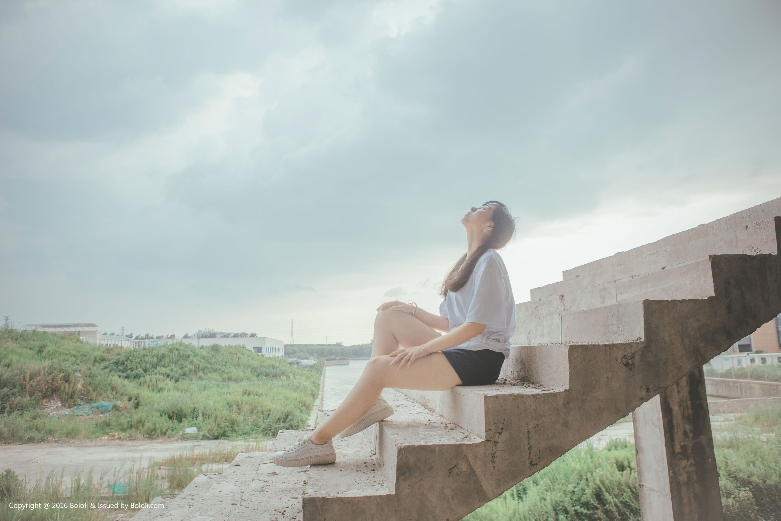 Super fierce Nuo Japanese Double Ponytail Girl Kimoe Que Meng Culture Kim020