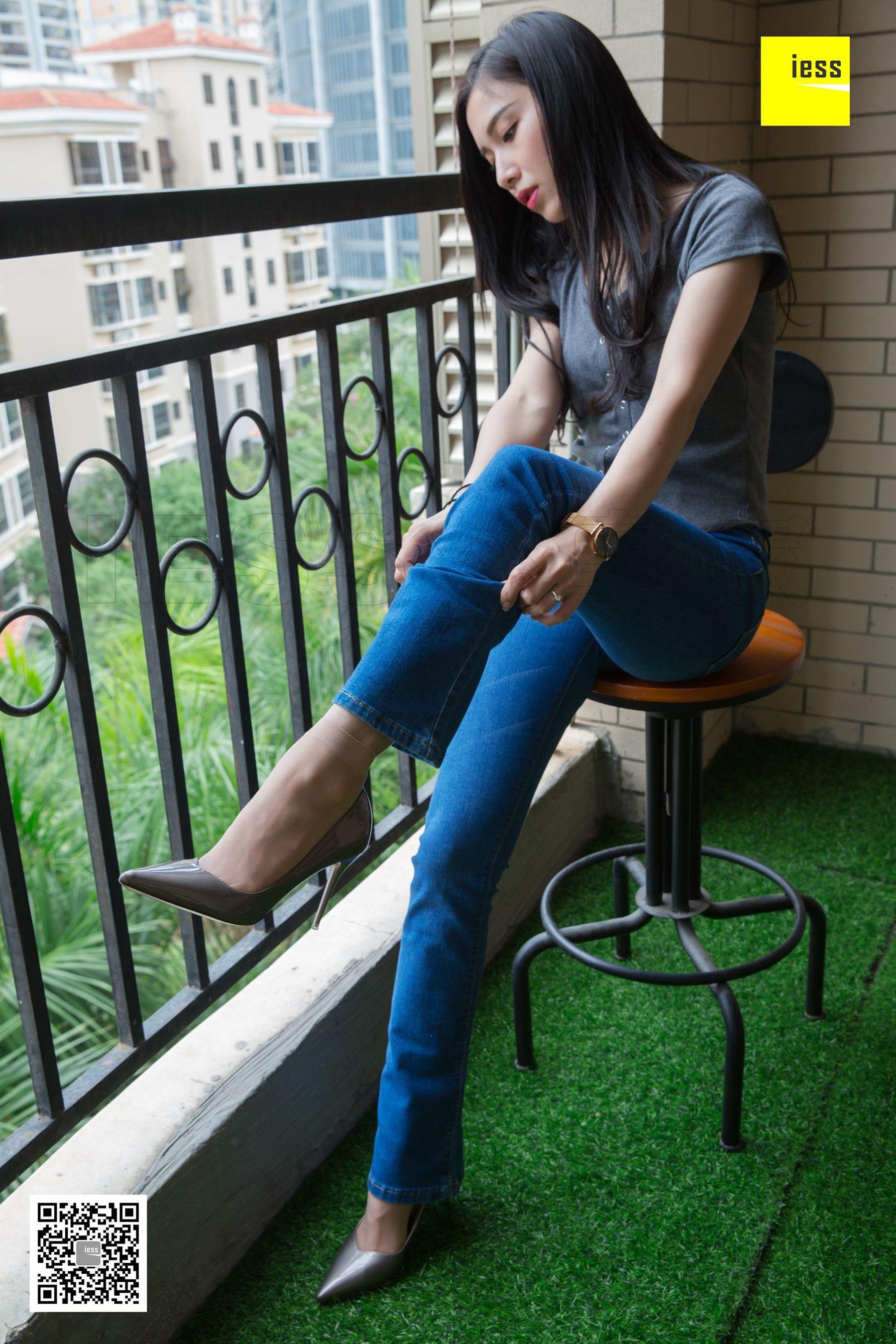 Spicy Mom Junjun The Bar Mom's Fan Toules Pants Short Silk Different Thoughts to IESS Silk House 236