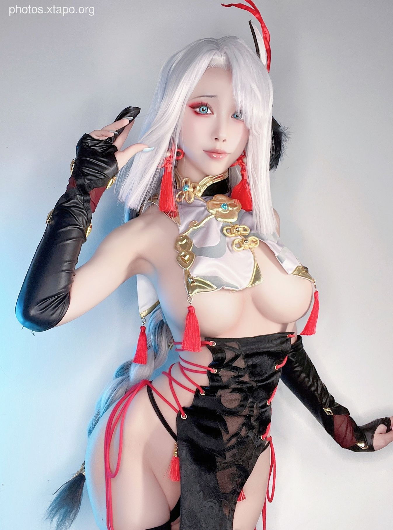 Shui Miao -Shen He Selfie -Doujin Cheongsam