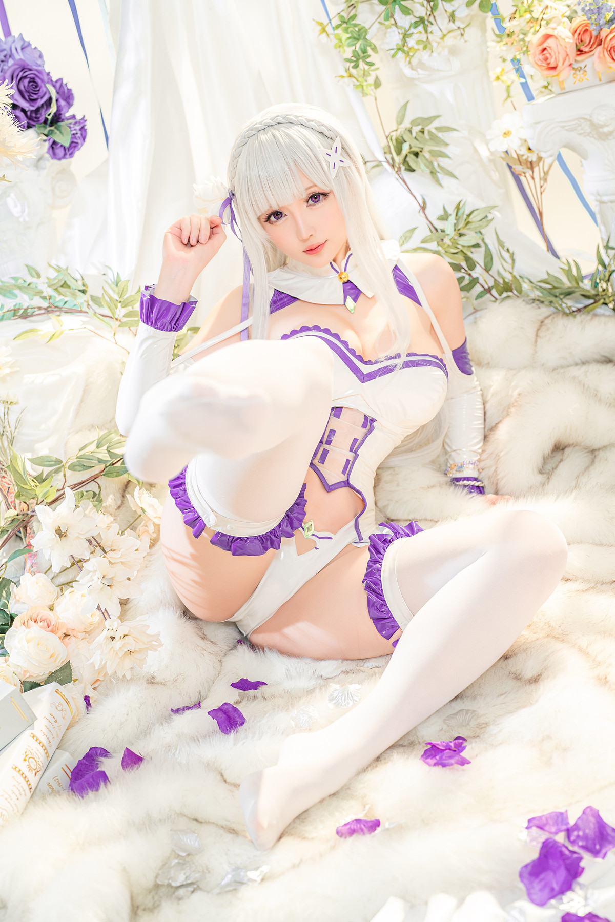 Hoshilily Miss Star Chichi Cosplay Emilia