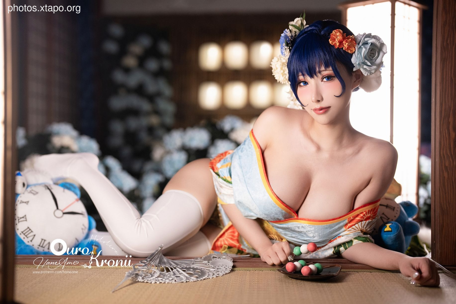 Rain Bo_HANEAME HOLOLIVE_ Kronii_Photobook _ Time Photo & Nbsp 2. Kimono