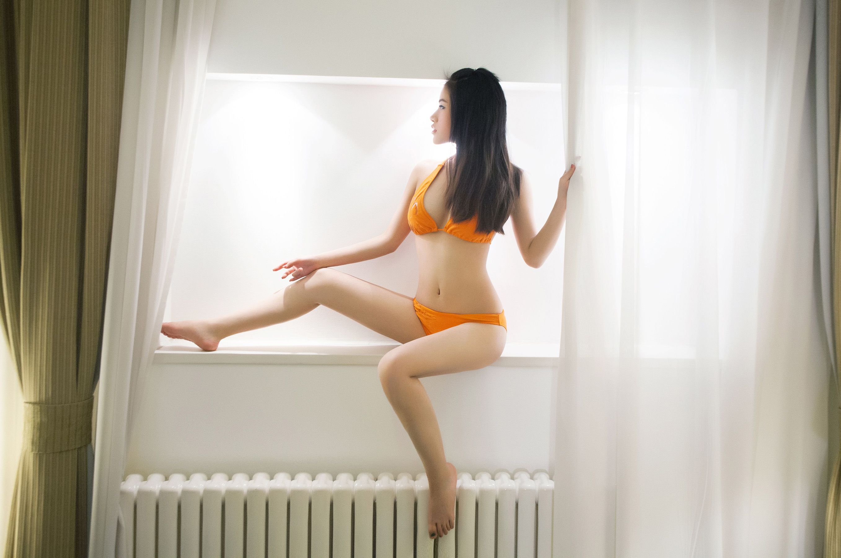 Kiss Xi Just right, that is, perfectly, well -proportioned and slender ladies push girl Tuigirl No.004