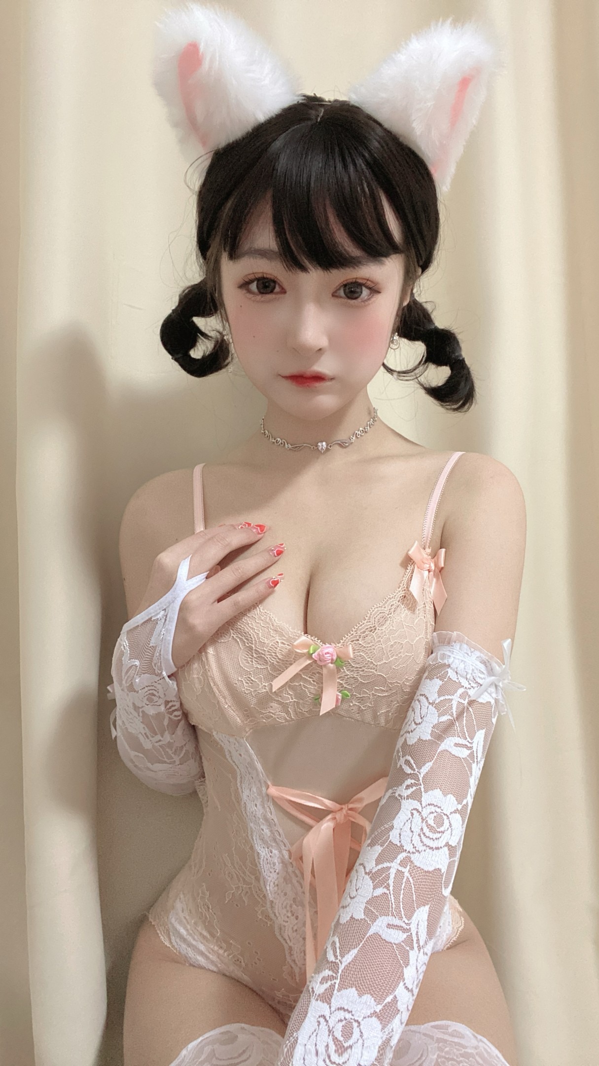 Jiajia is so difficult – French cat-ear girl 