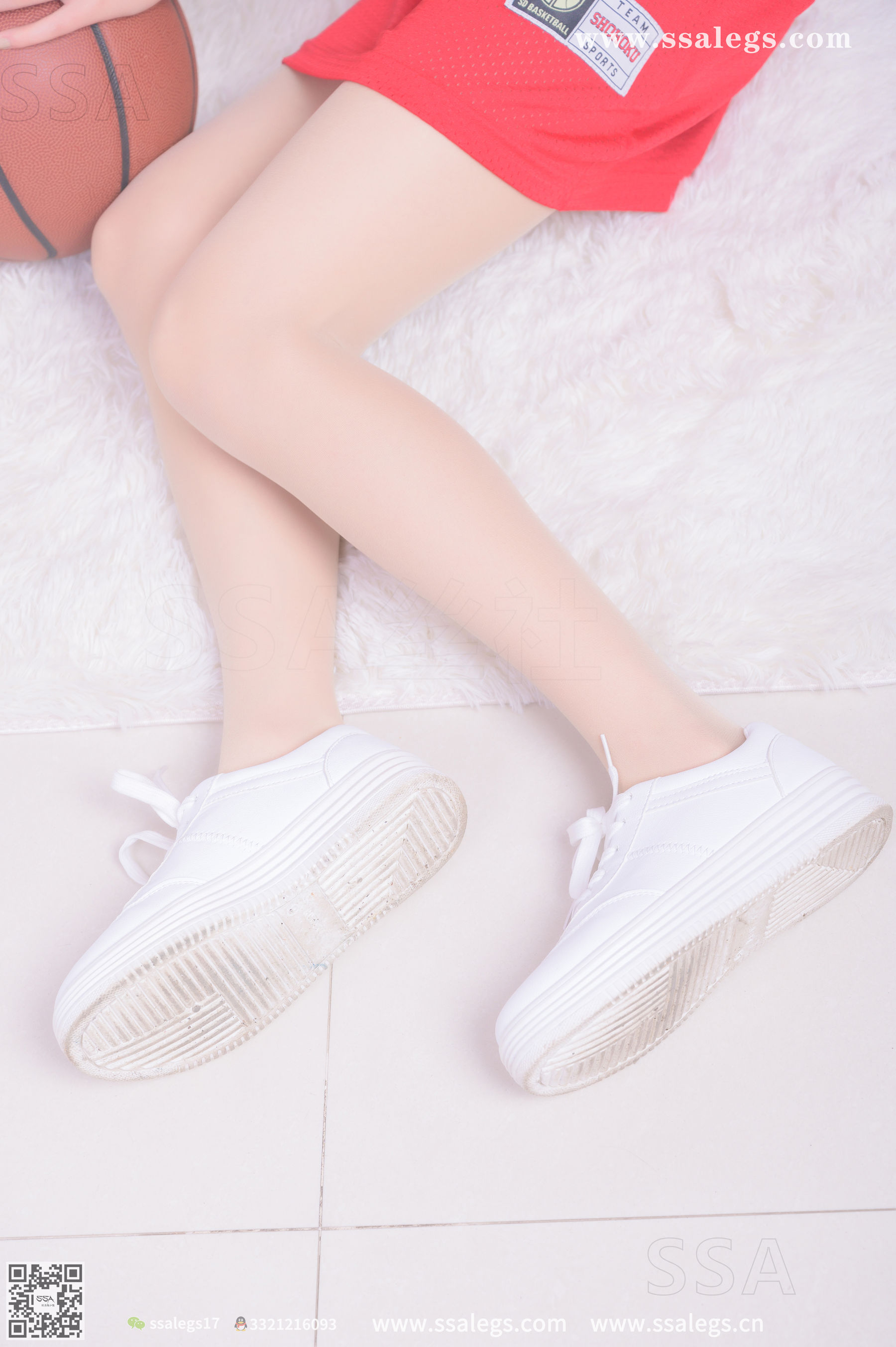 SSA Silk Club Super Clear photo NO.324 Ms. Susu Sister Su Su with a holiday at home to play basketball (top)