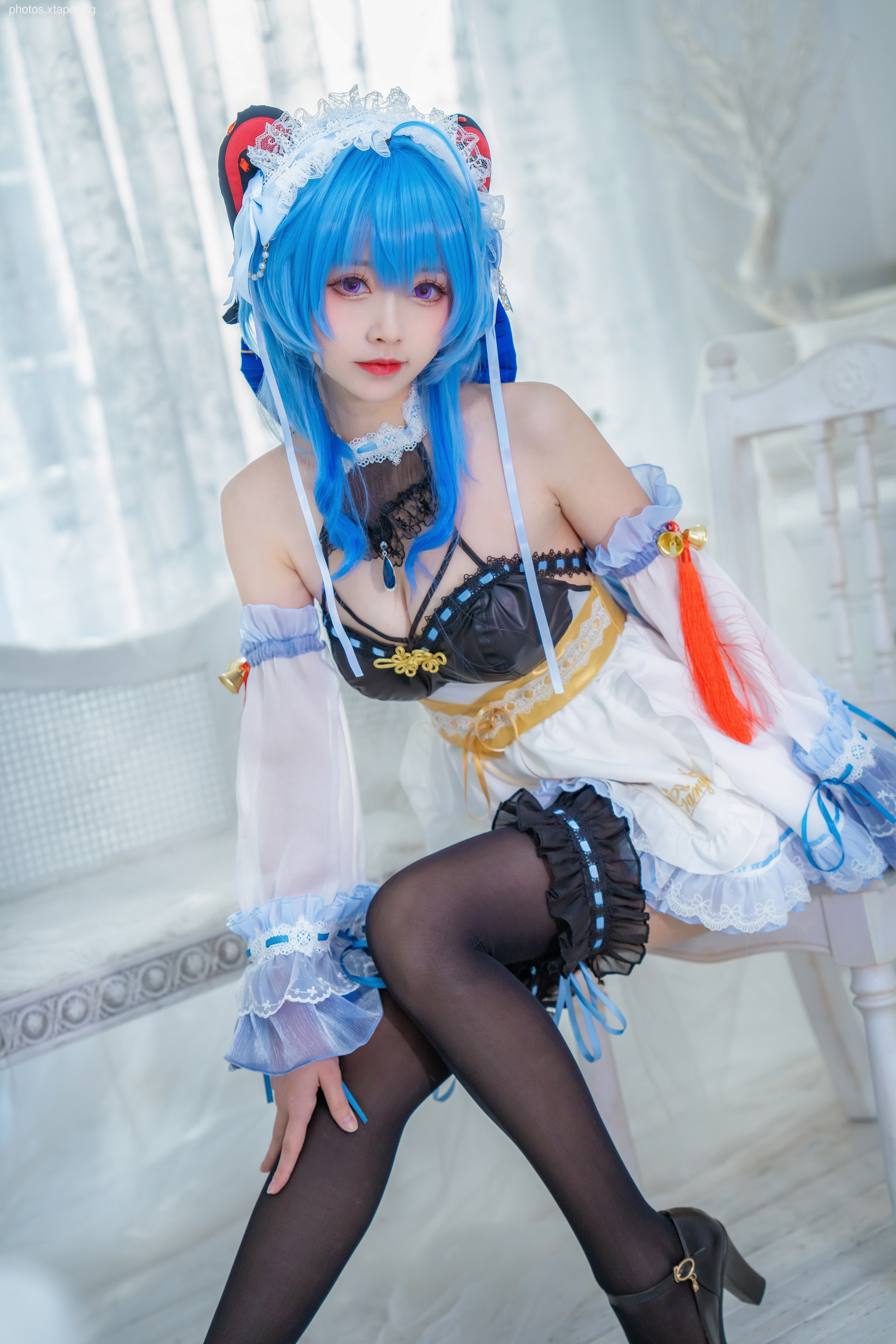 Large roll small roll Ganyu maid 20P-160MB