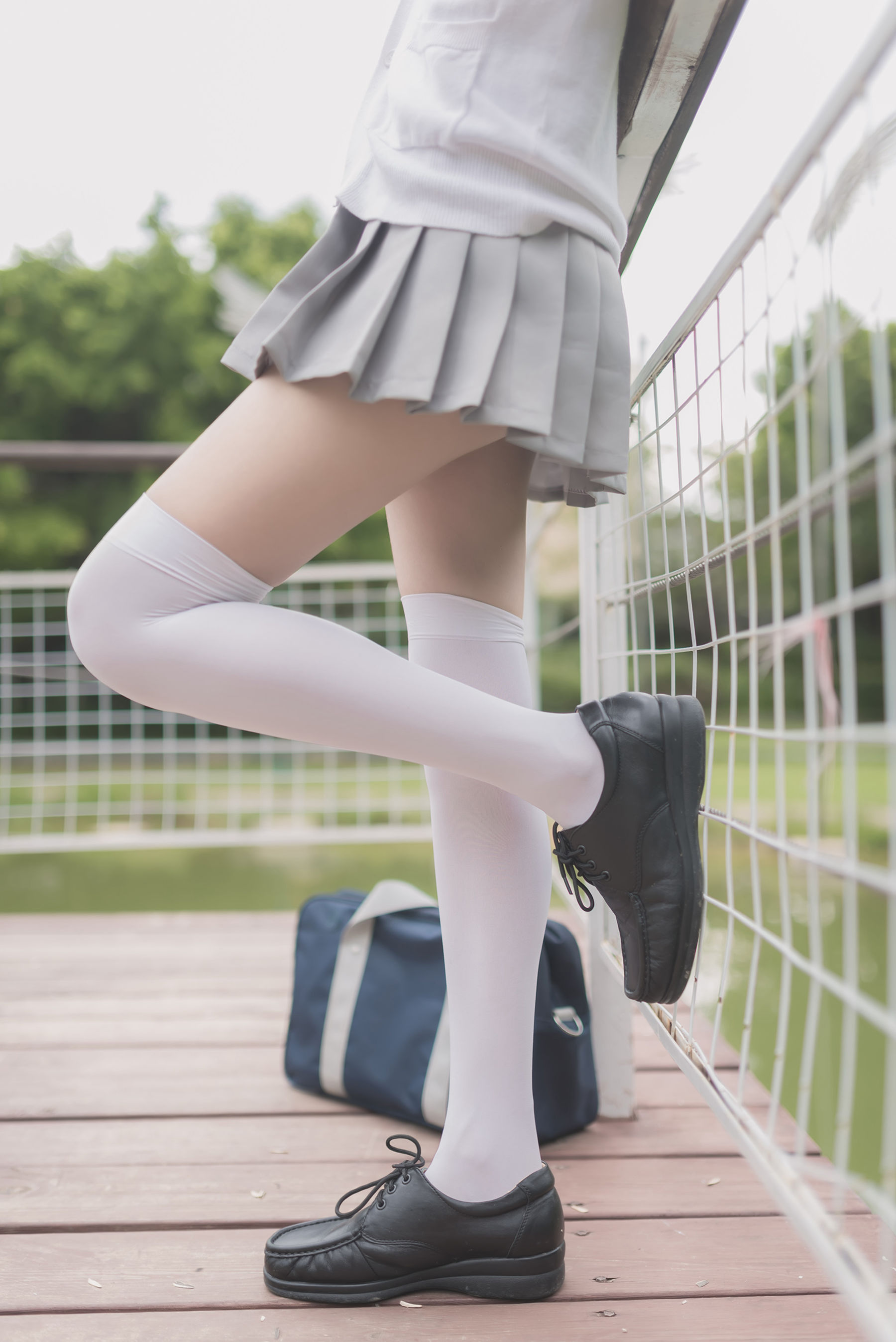 Field of Wind No.144 JK girls outdoor extreme temptation