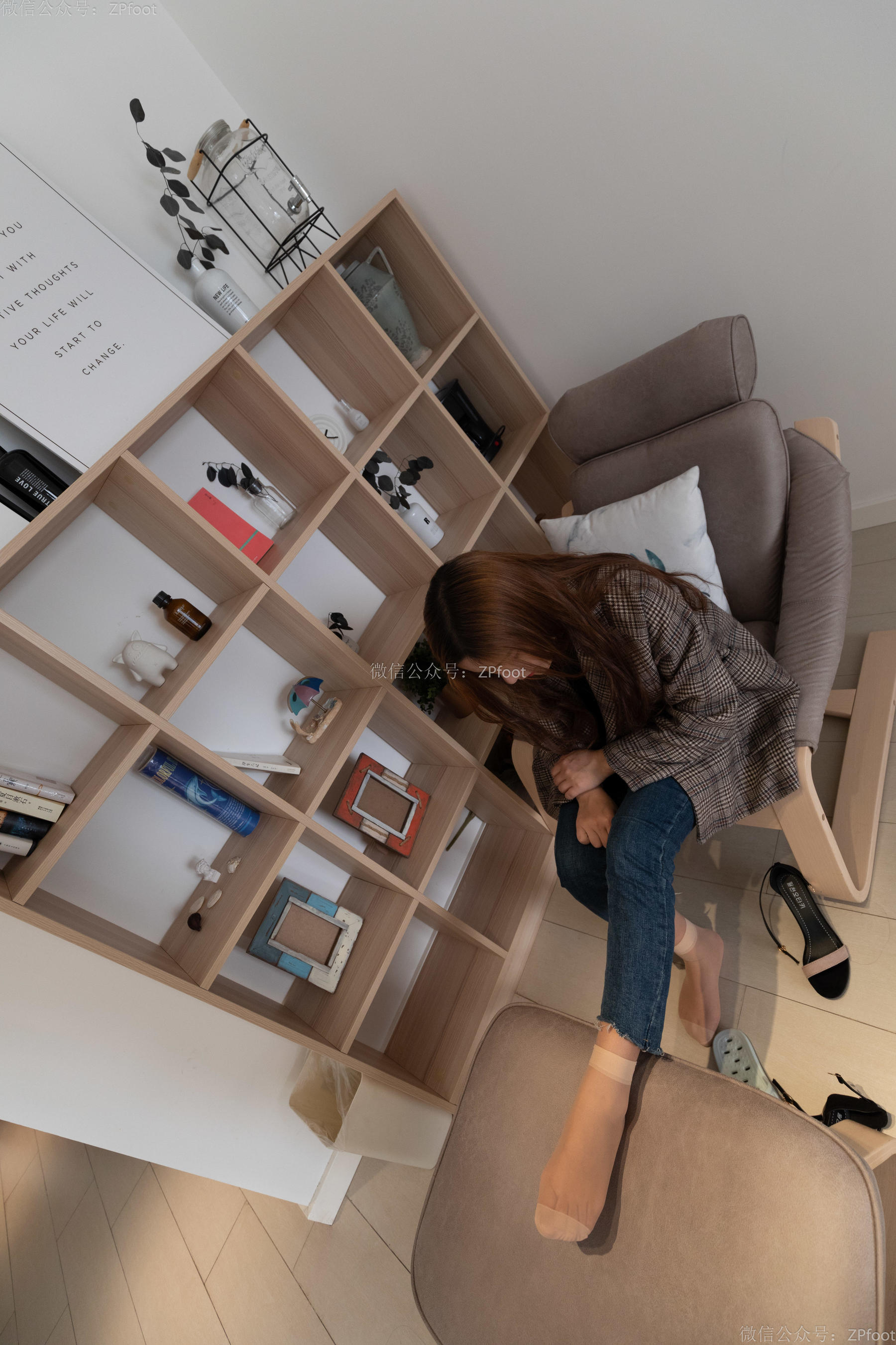 Mountain Tea Photography LSS NO.079 Jeans Small suit