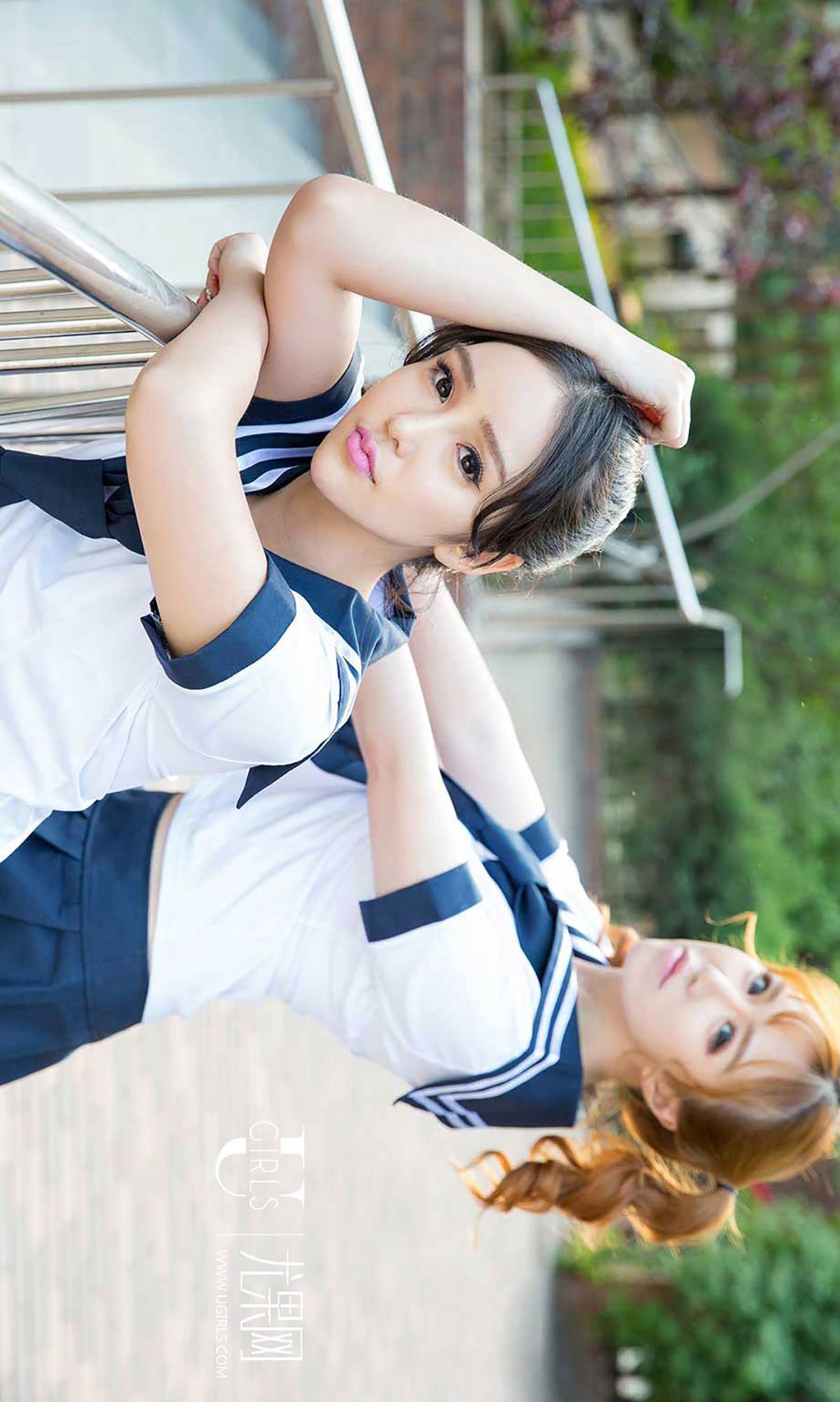 Han Enxi & amp; Mia (Wang Dingding) Twin Temptation Aisu Ugirls No.354