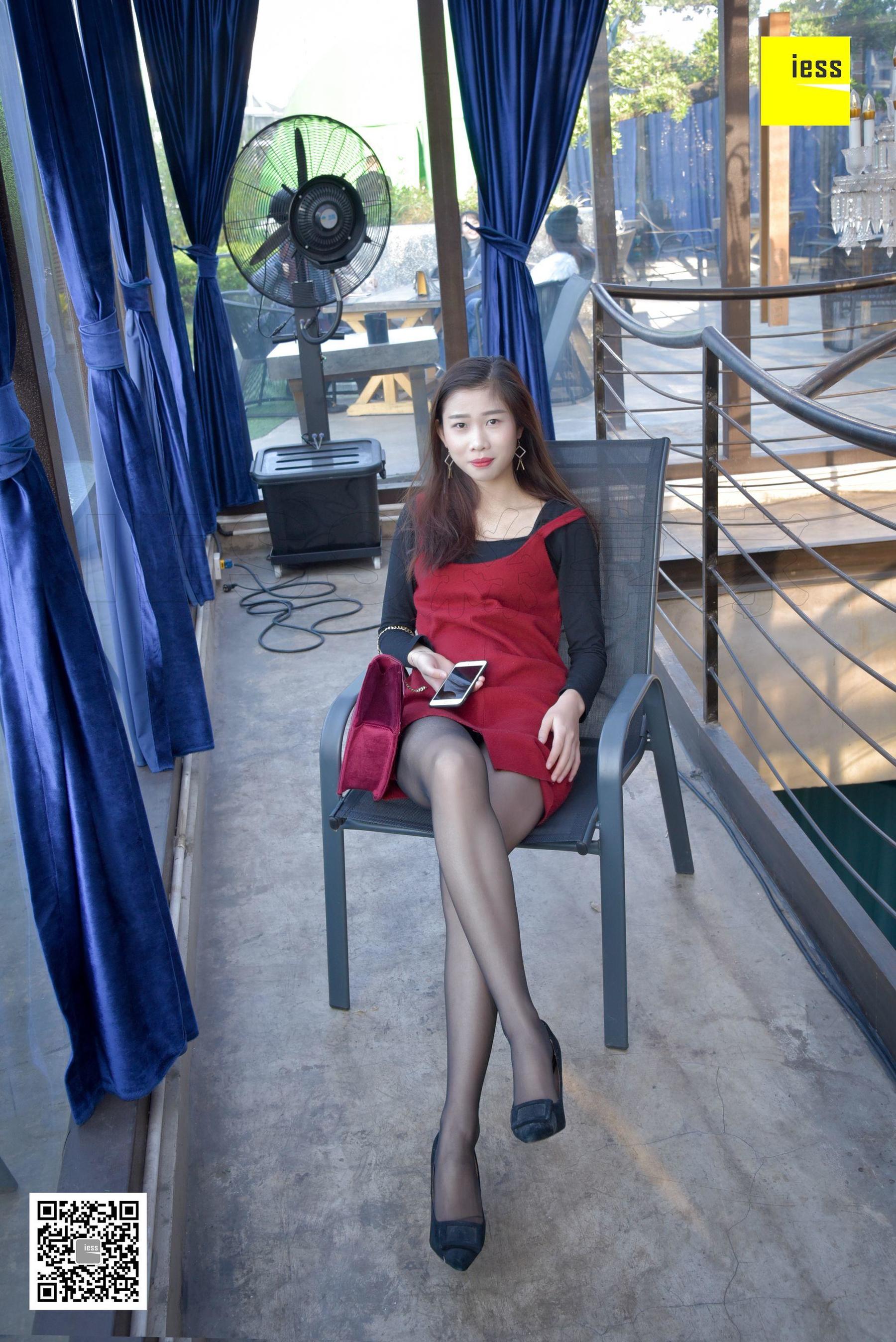 Come to Skirt Sexy Black Silk Different Thoughts to IESS Silk House 174