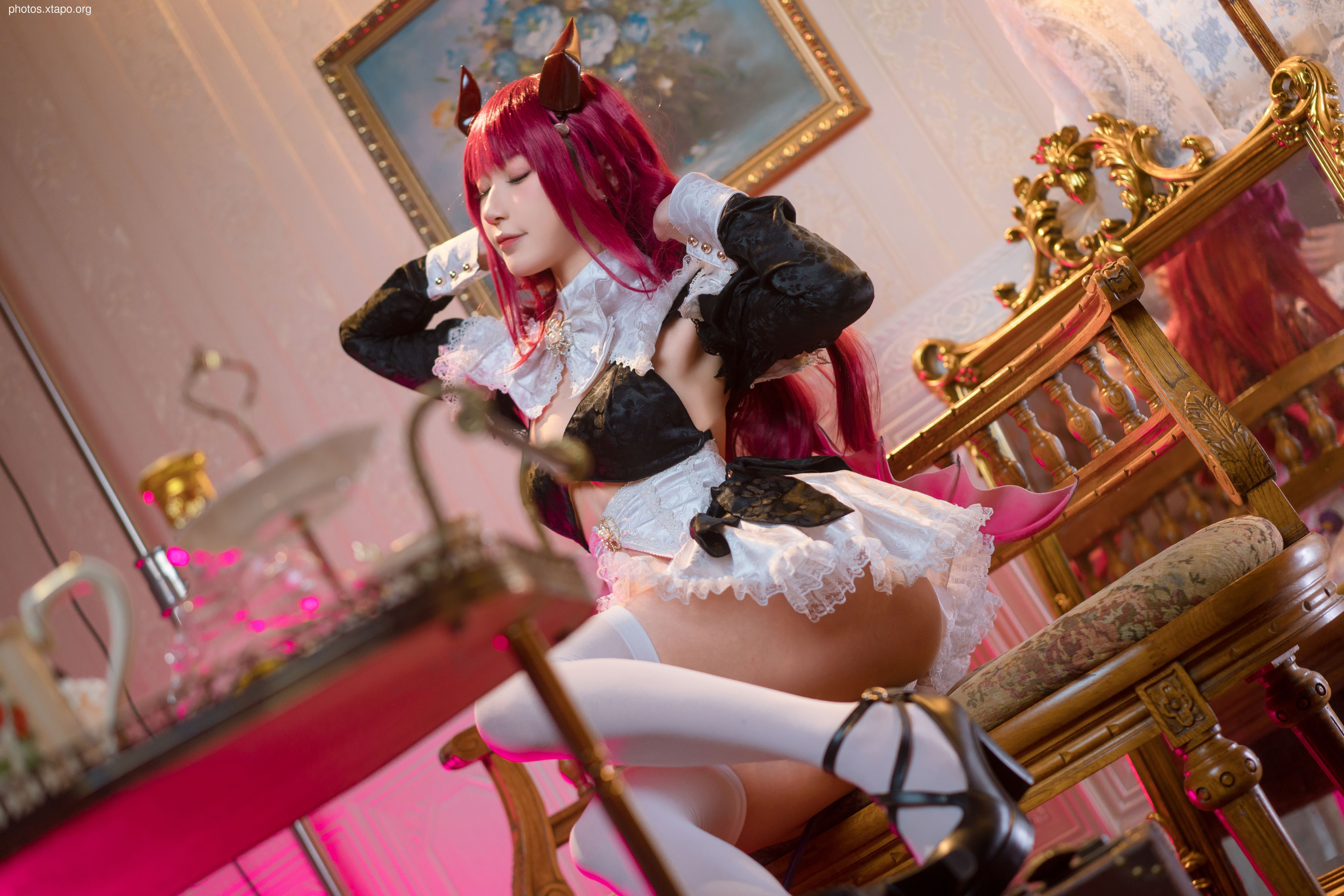 Abao is also a maid Lilia maid 28p-915MB