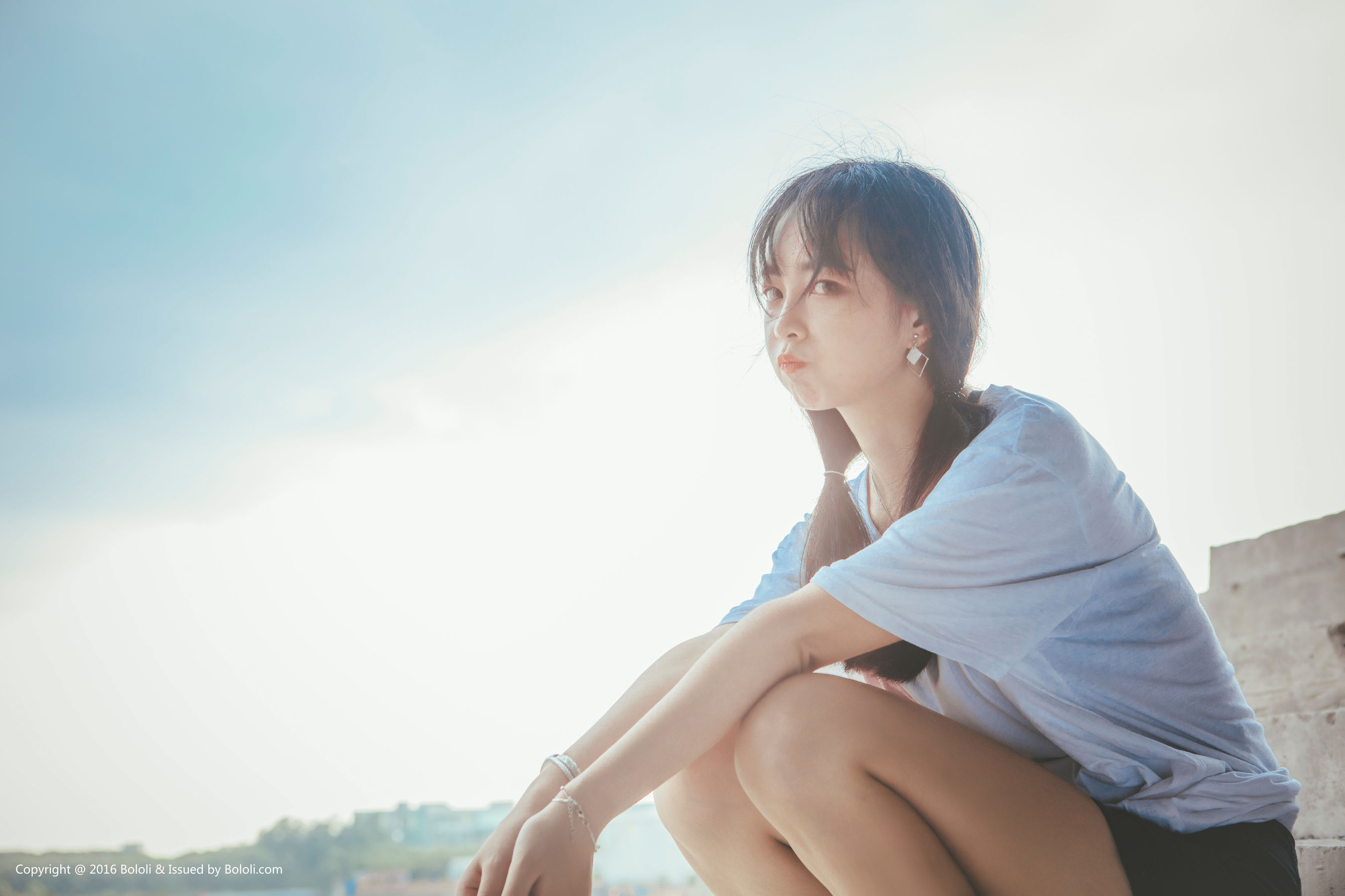 Super fierce Nuo Japanese Double Ponytail Girl Kimoe Que Meng Culture Kim020