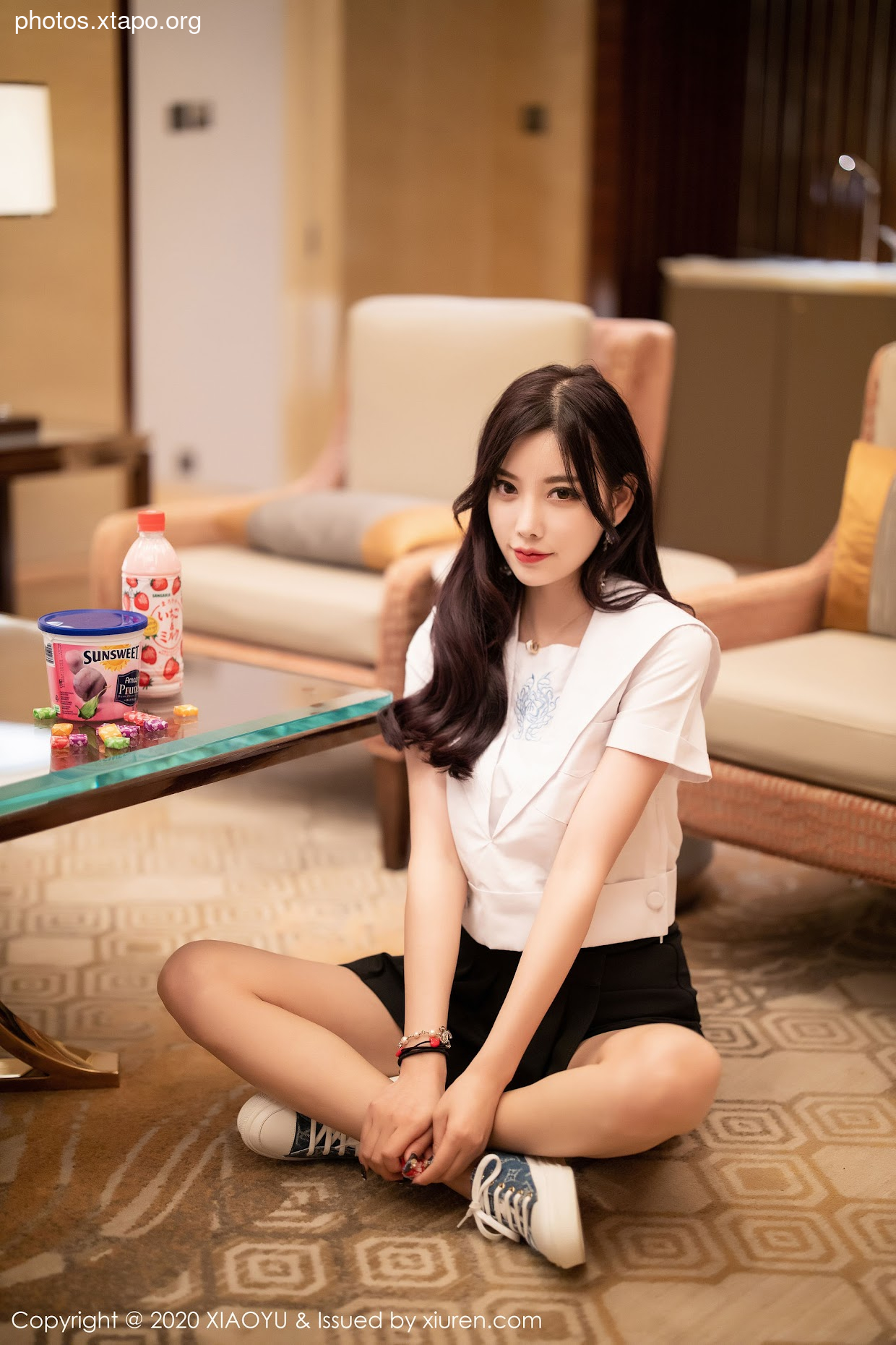 Xiaoyu 305 Sugar cosplay schoolgirl nude in hotel