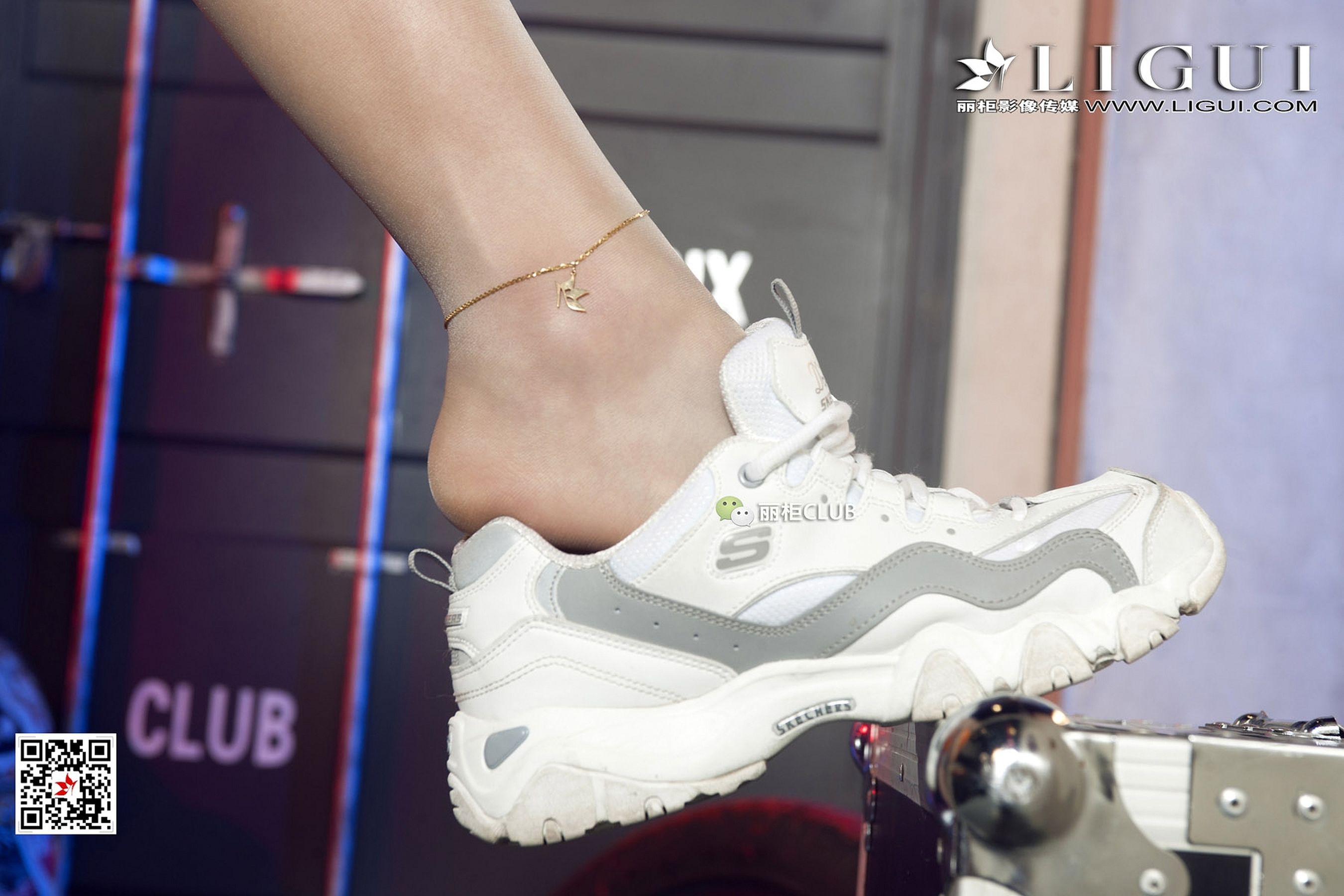 Leg Model Xiaoxiao Sports Wind Stockings Girl Ligui