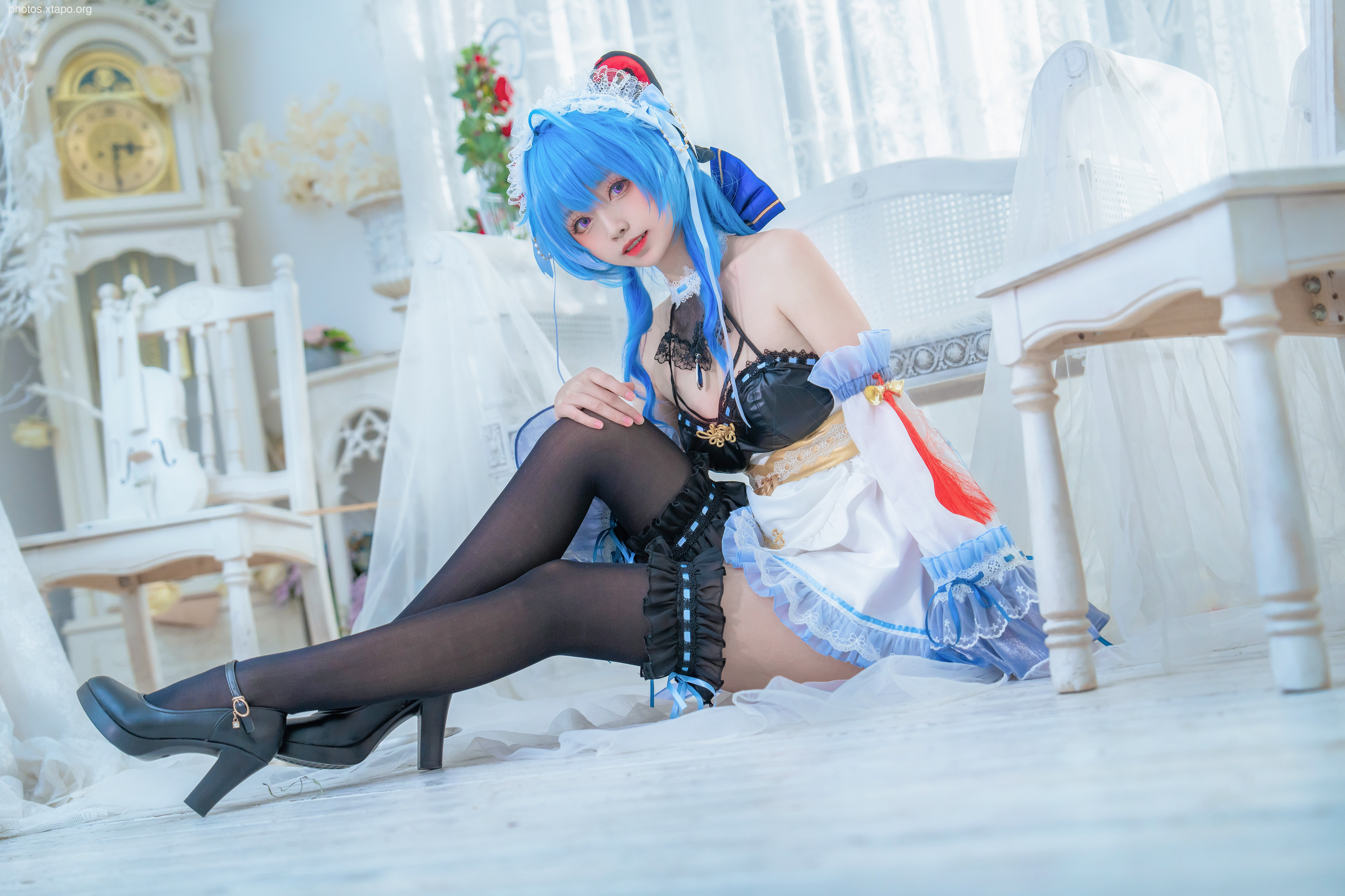 Large roll small roll Ganyu maid 20P-160MB