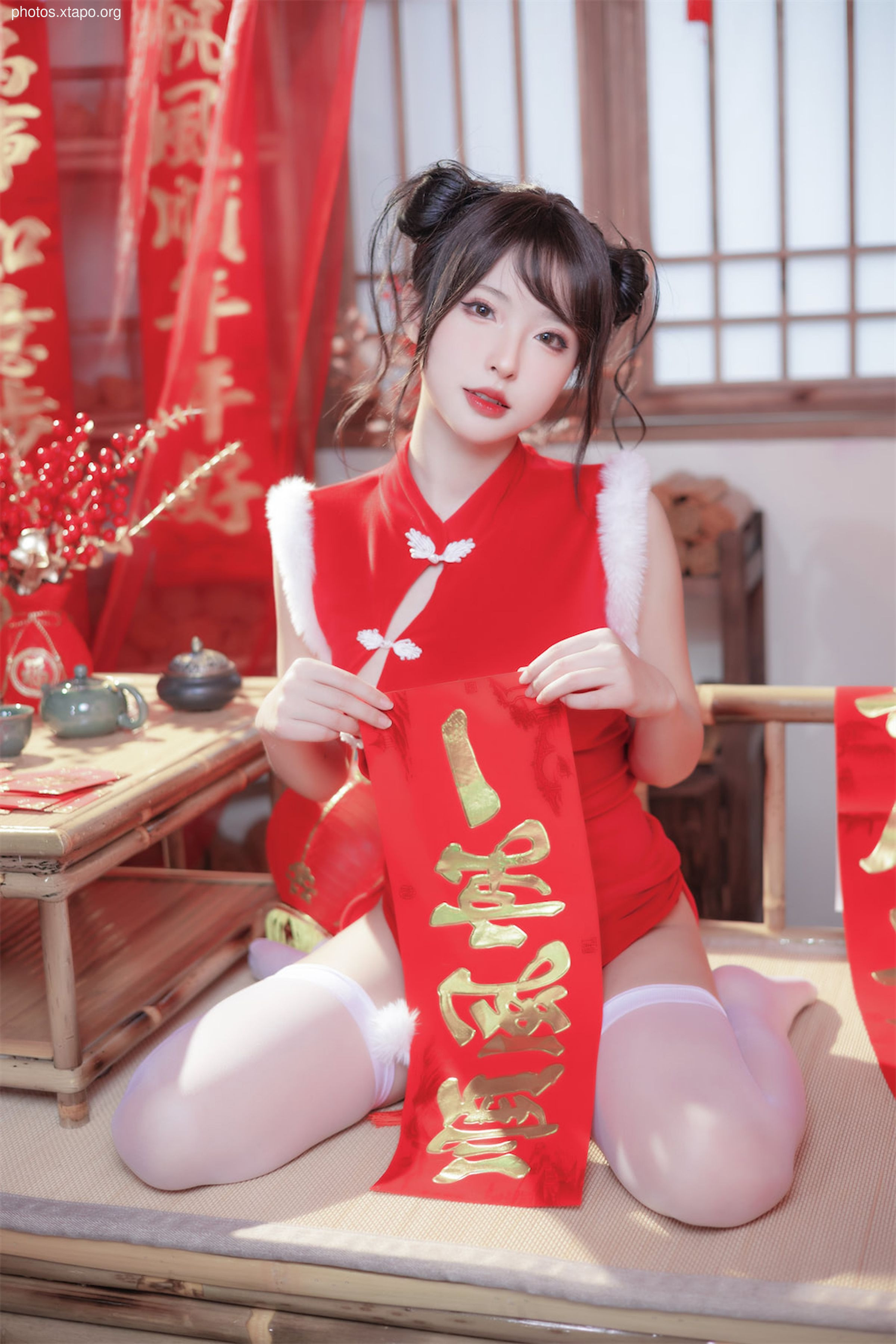 Shimizuya 2023 New Year Cheongsam 77P-770MB