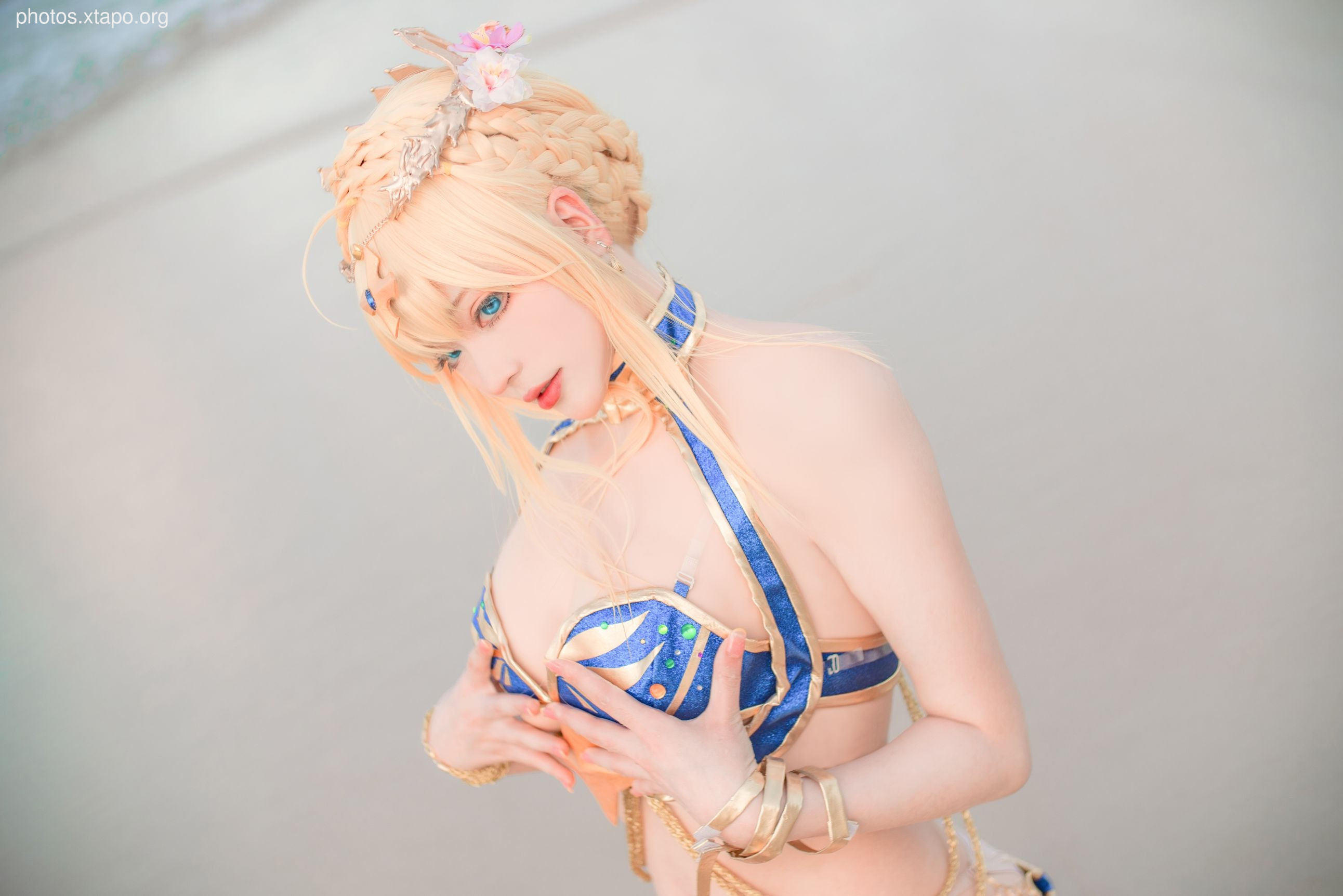 NO.029 White Gun Swimsuit 48P-257MB