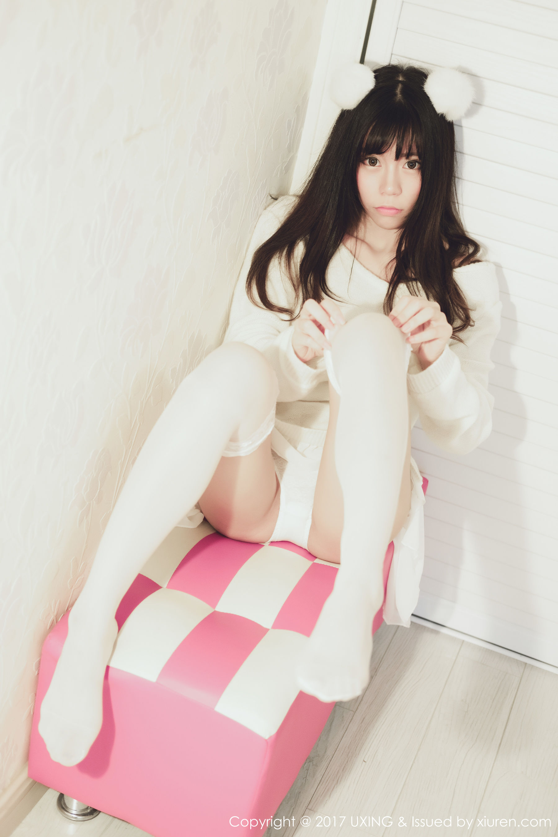 Model YO Sauce Student ClothingLace Dress 优 x x VOL.048