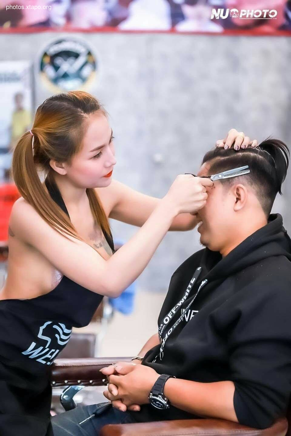 Sexy Barber Shop At Chonburi Thailand