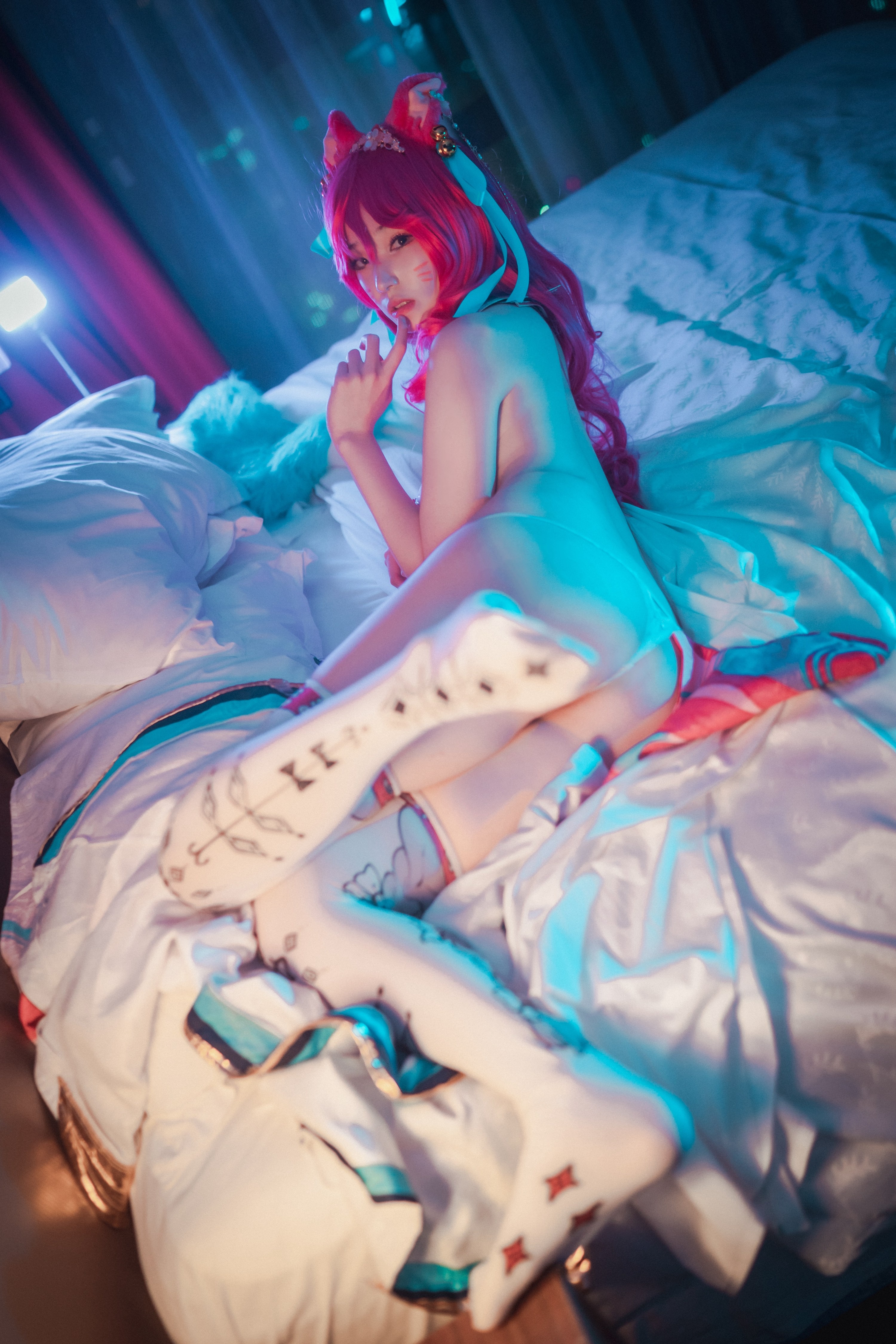 DJAWA Photo – Bambi (밤비) : “Spirit Blossom Ahri (League of Legends)” 145P