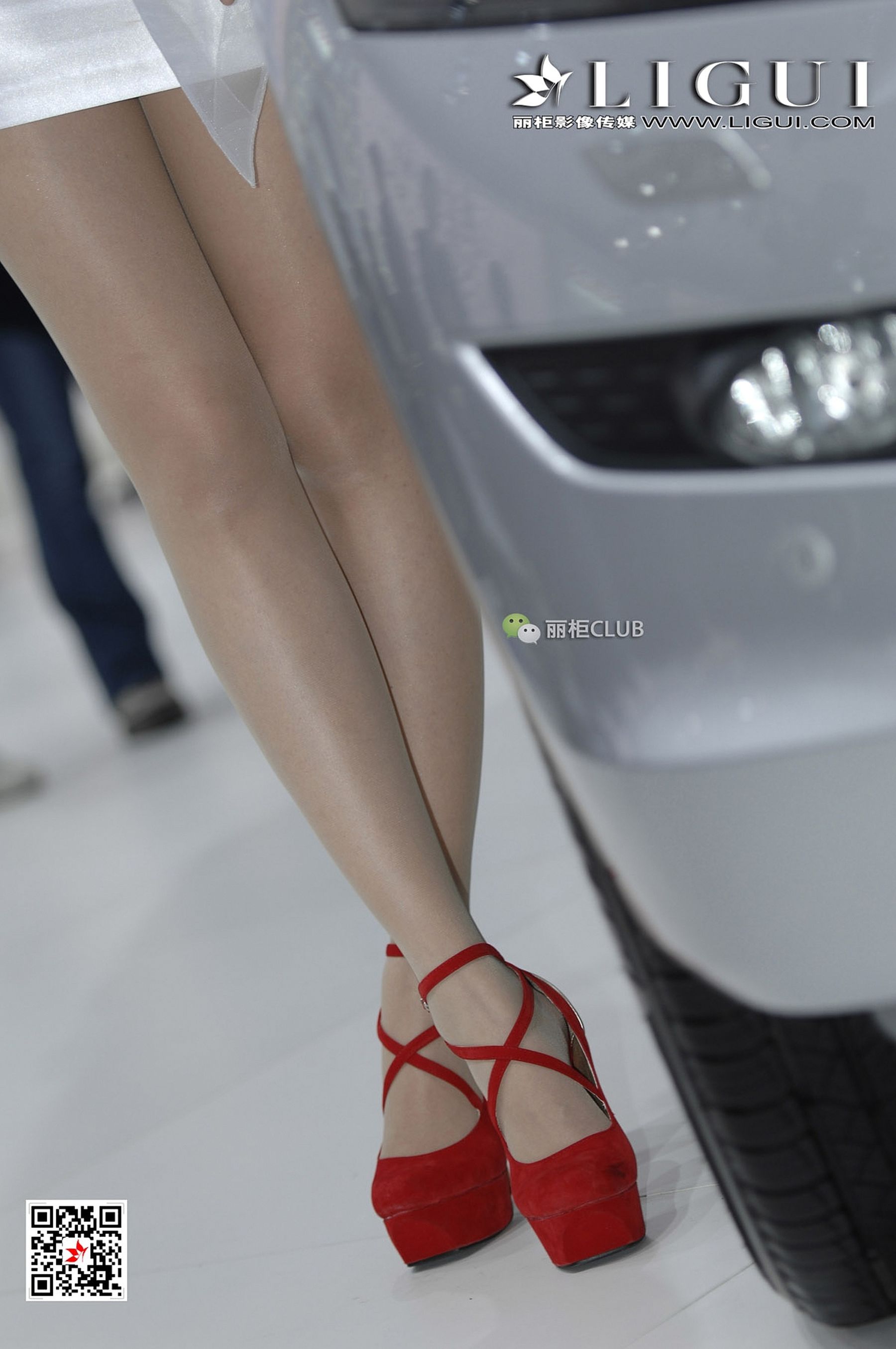 Model Fashion Car Model Booth Car Model Combination Ligui