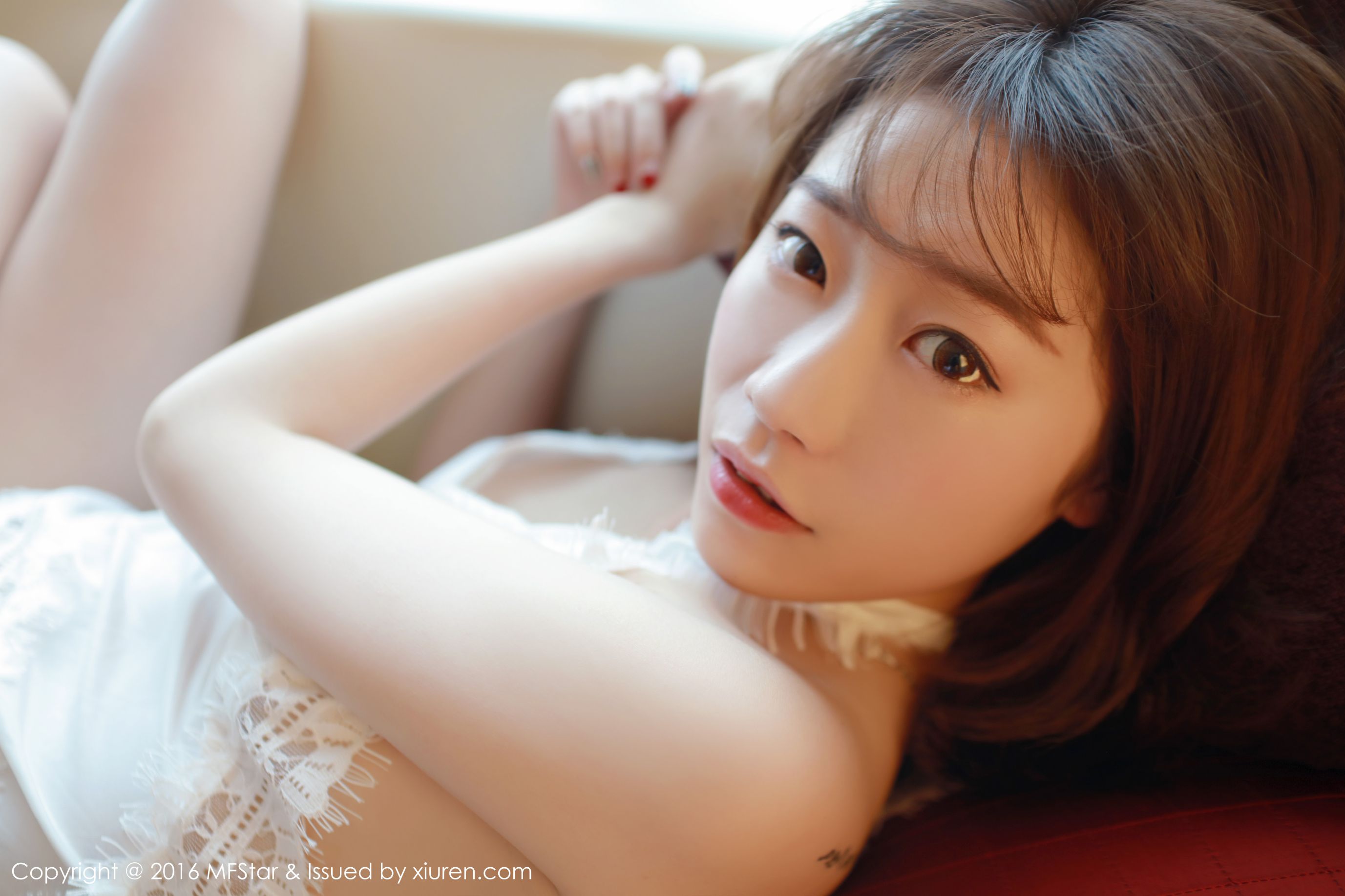 Chen Siyu Mango The Seduced Breast Enhancement and Copy Legs Model College MFSTAR VOL.066
