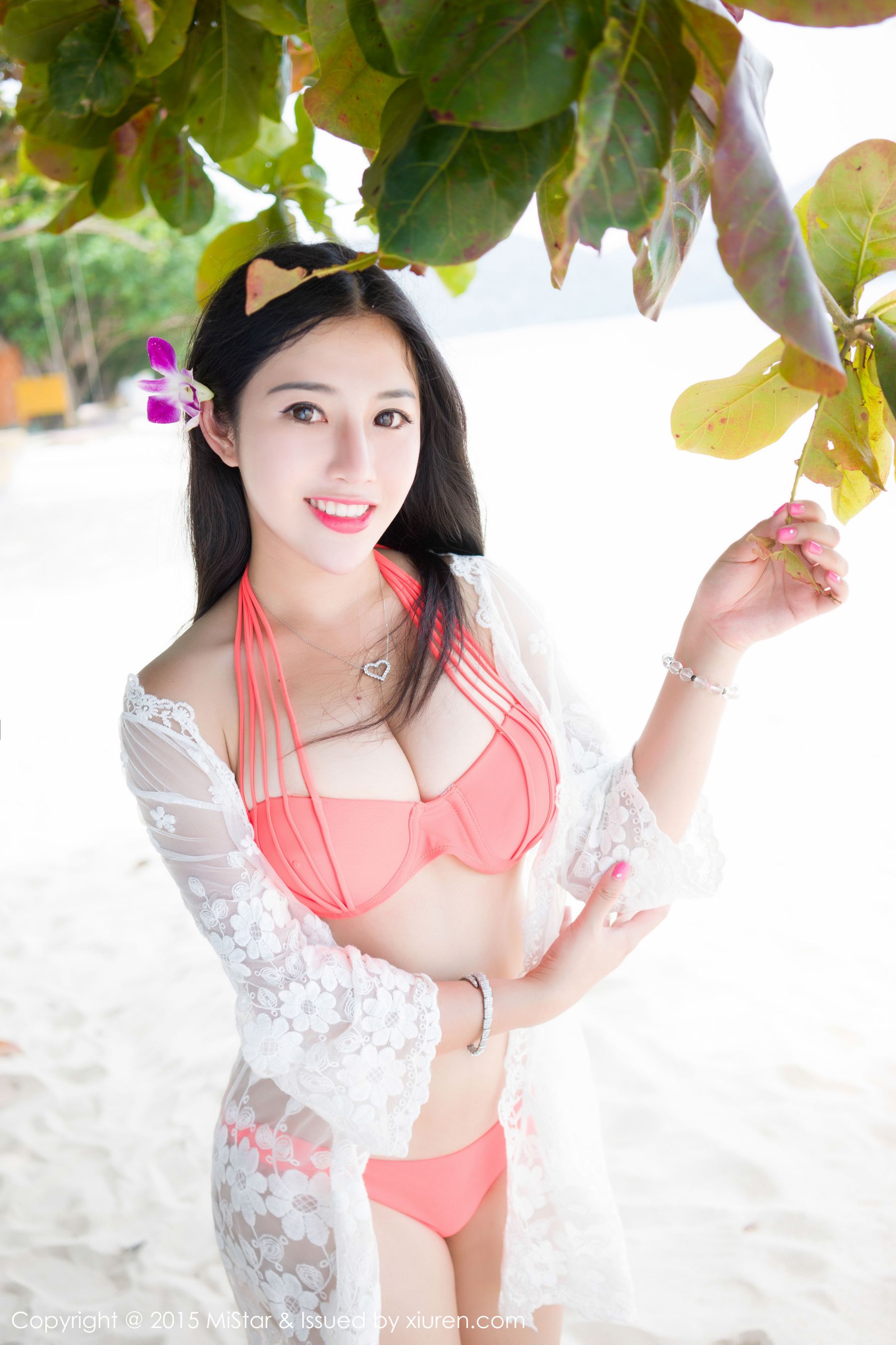 Jiajia Tiffany Phuket Tour black silklacebikini Meiyan Club Mistar Vol.036