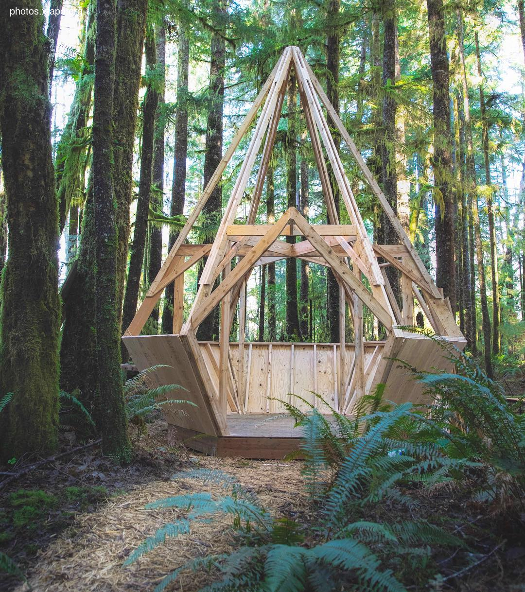 Building a wonderland of artisan cabins nestled in the PNW rainforest by Jacob Witzling & Sara Underwood