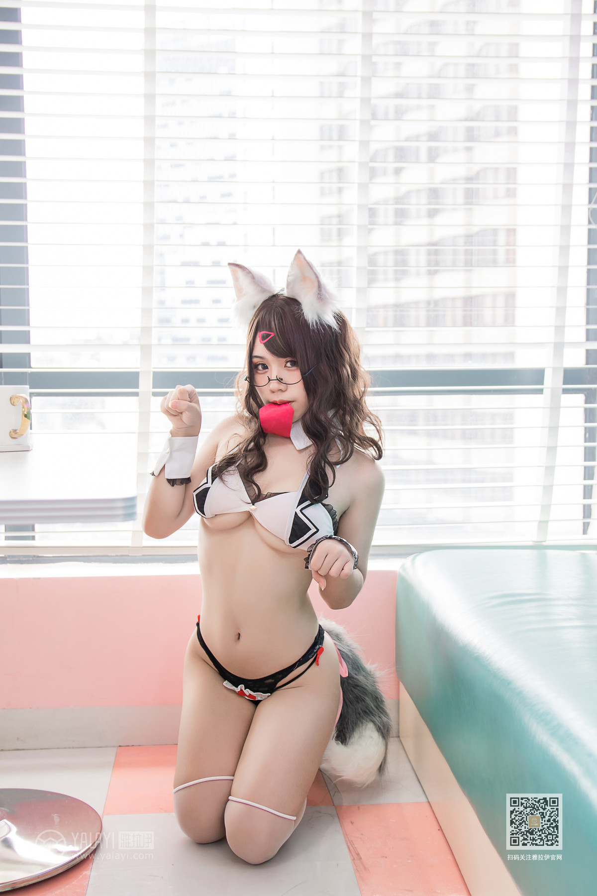 Cosplay Yixiaofangqin fox ear underwear